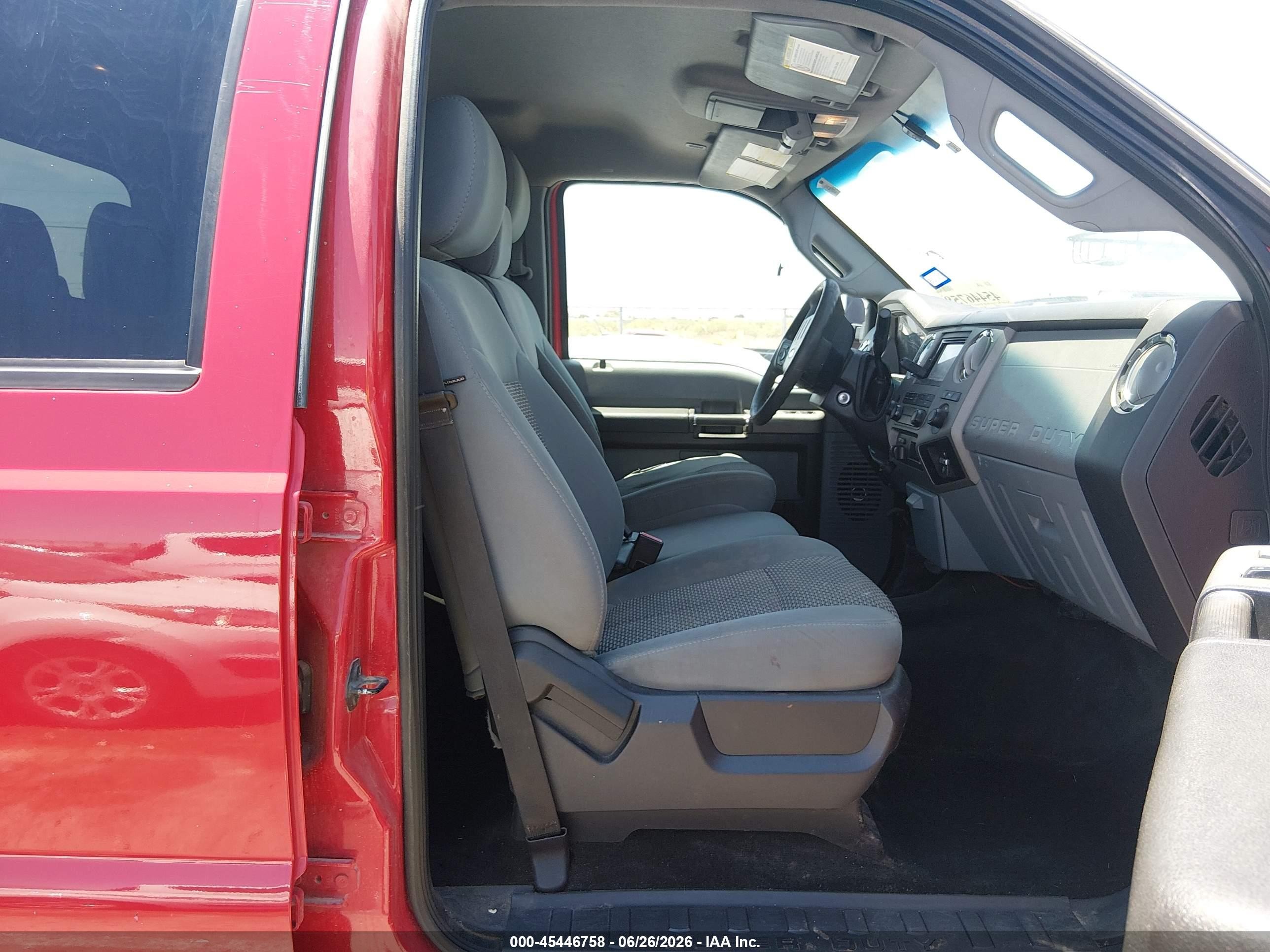 2011 Ford Super Duty F-250 Srw King Ranch/lariat/xl/xlt Red vin: 1FT7W2B67BEC81570