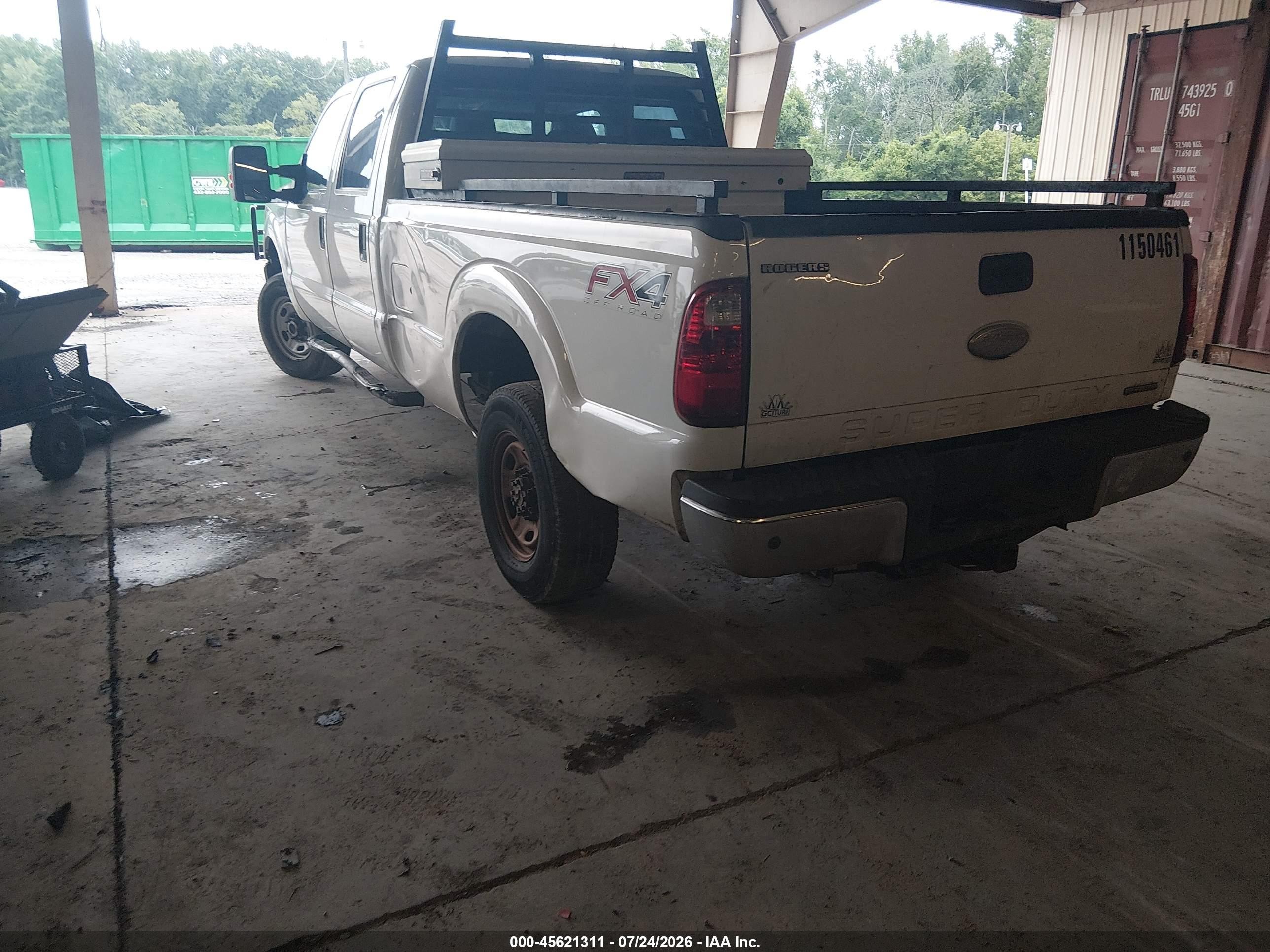 2012 Ford Super Duty F-250 Srw King Ranch/lariat/xl/xlt White vin: 1FT7W2B67CEA50461