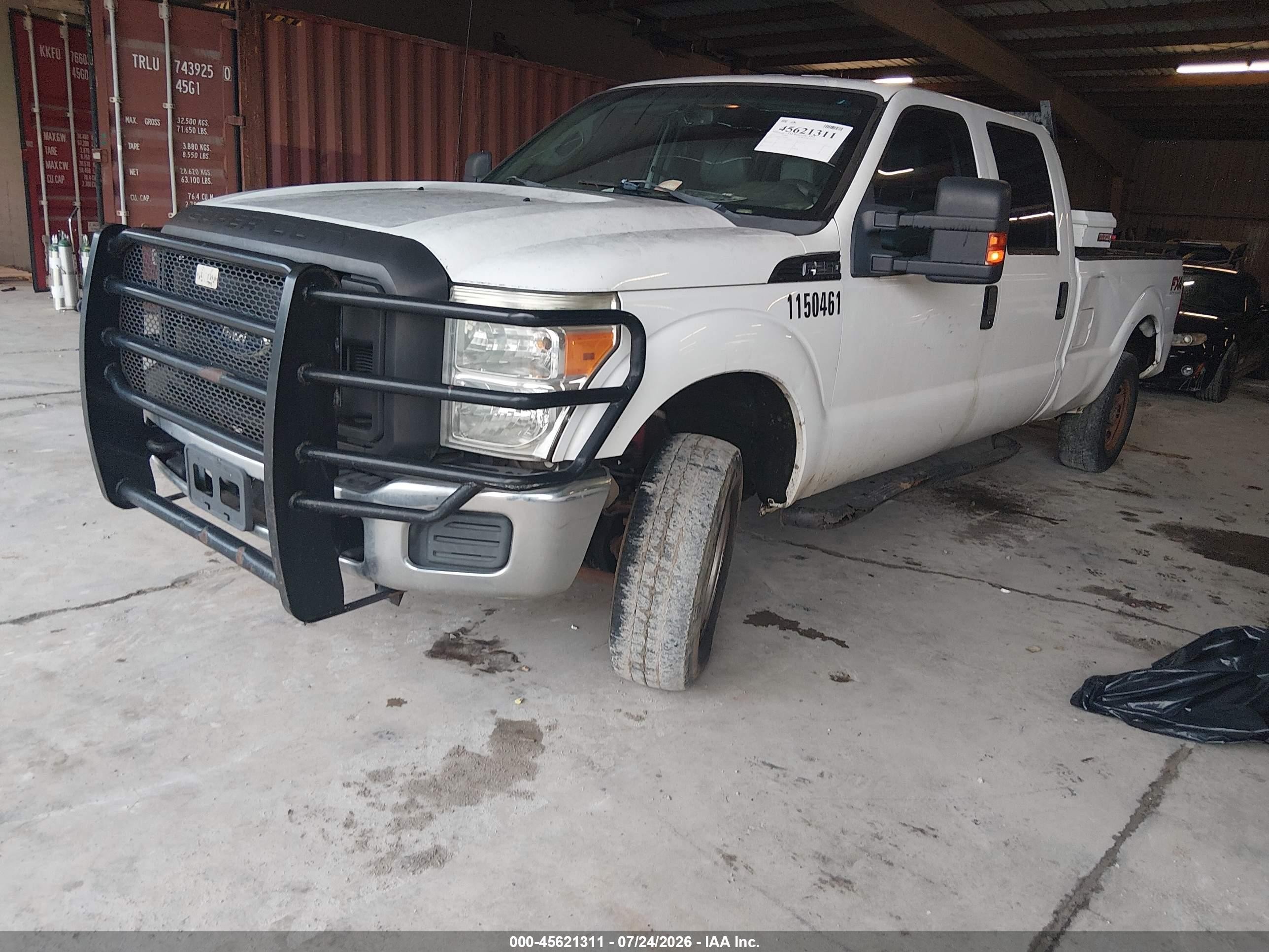 2012 Ford Super Duty F-250 Srw King Ranch/lariat/xl/xlt White vin: 1FT7W2B67CEA50461