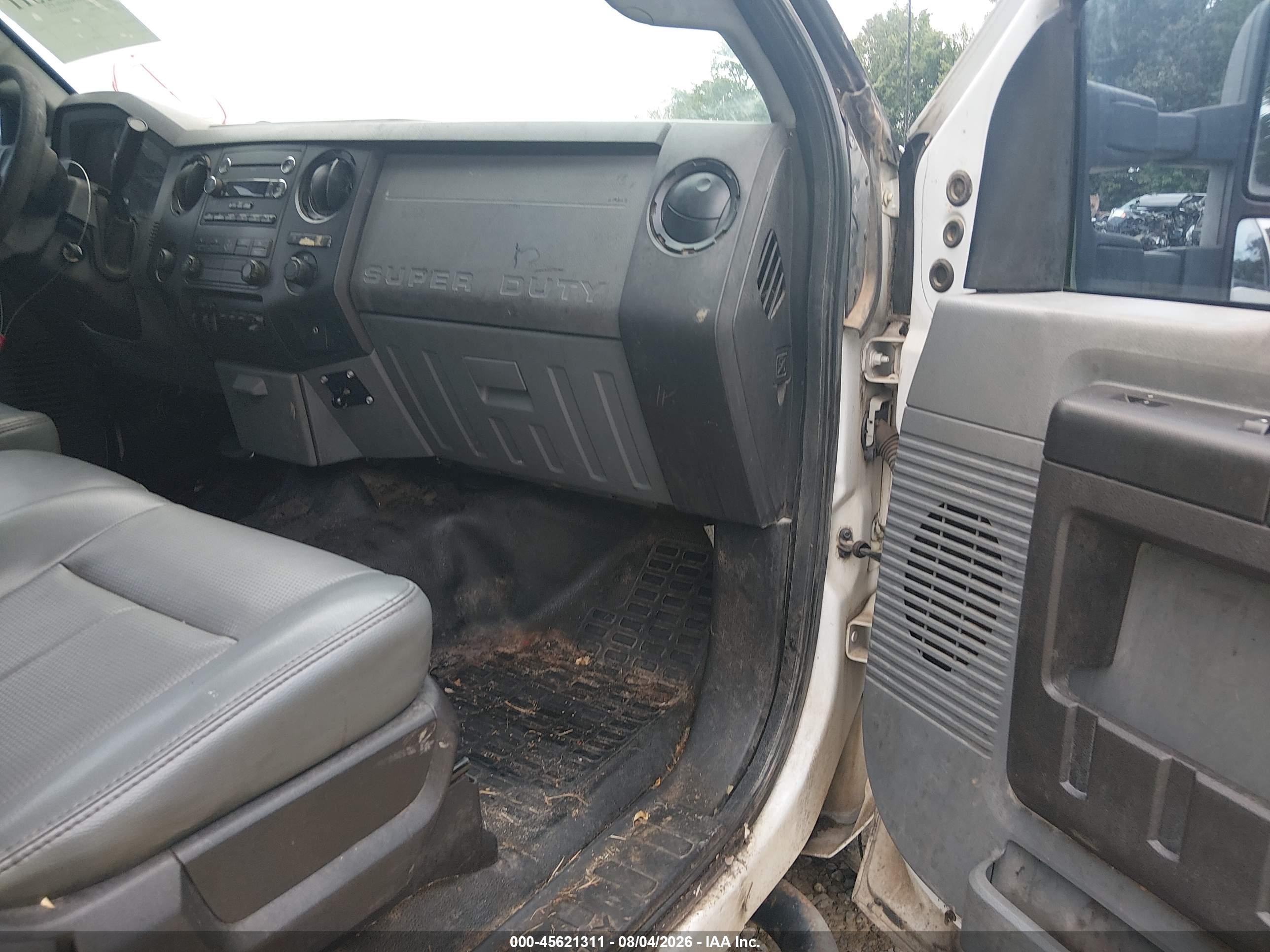 2012 Ford Super Duty F-250 Srw King Ranch/lariat/xl/xlt White vin: 1FT7W2B67CEA50461