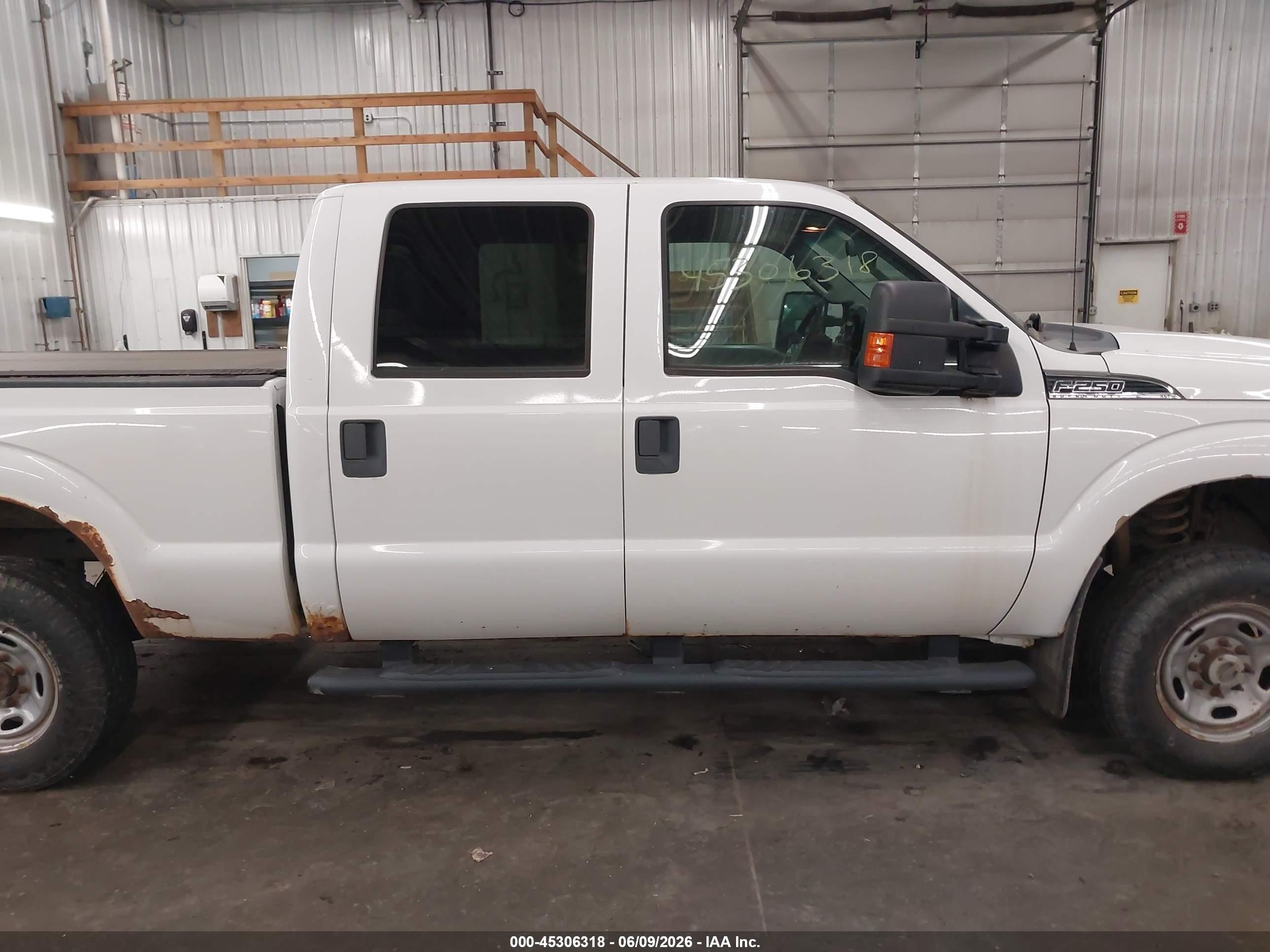 2012 Ford F-250 Xlt White vin: 1FT7W2B67CEA72458