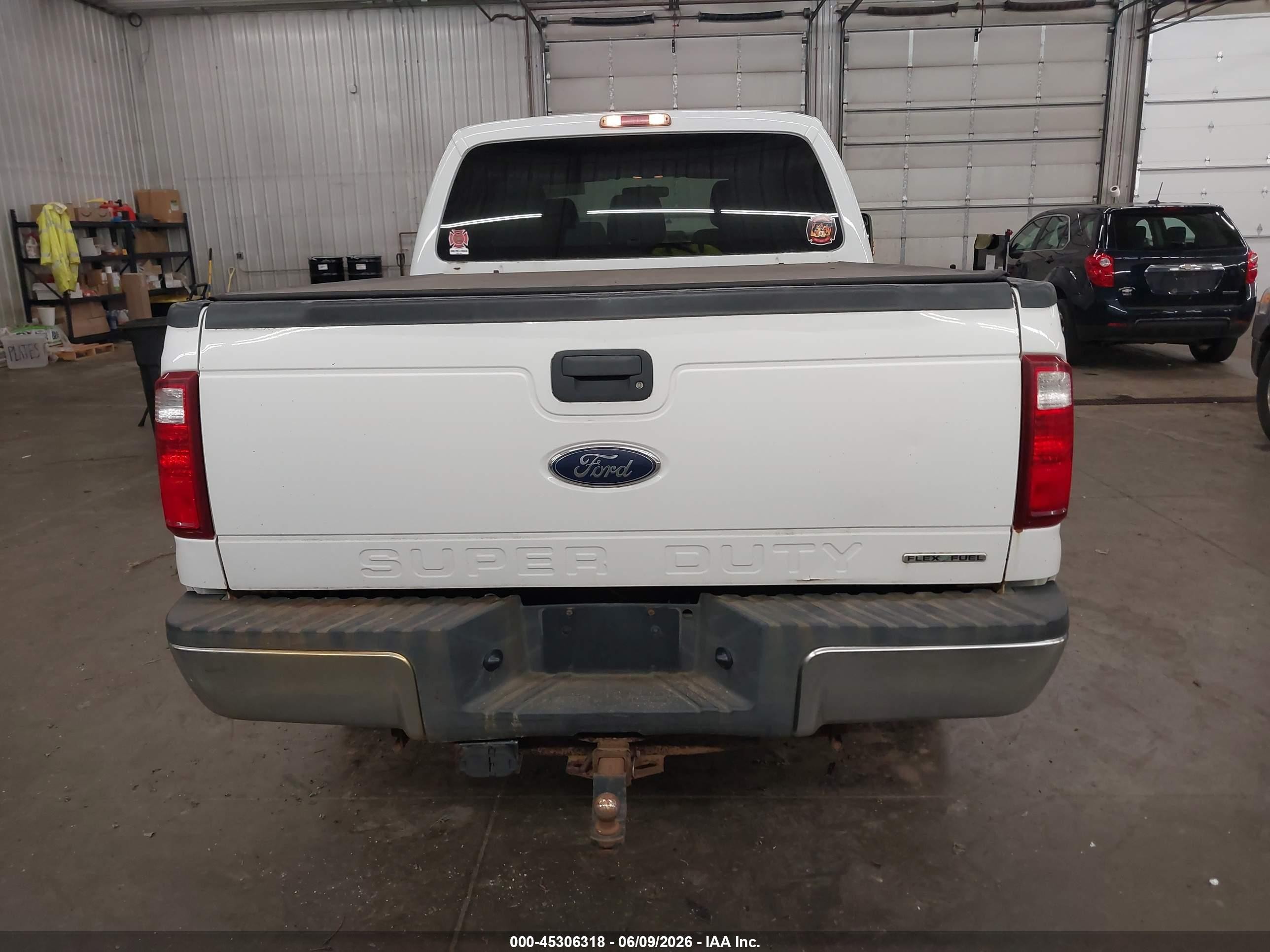 2012 Ford F-250 Xlt White vin: 1FT7W2B67CEA72458