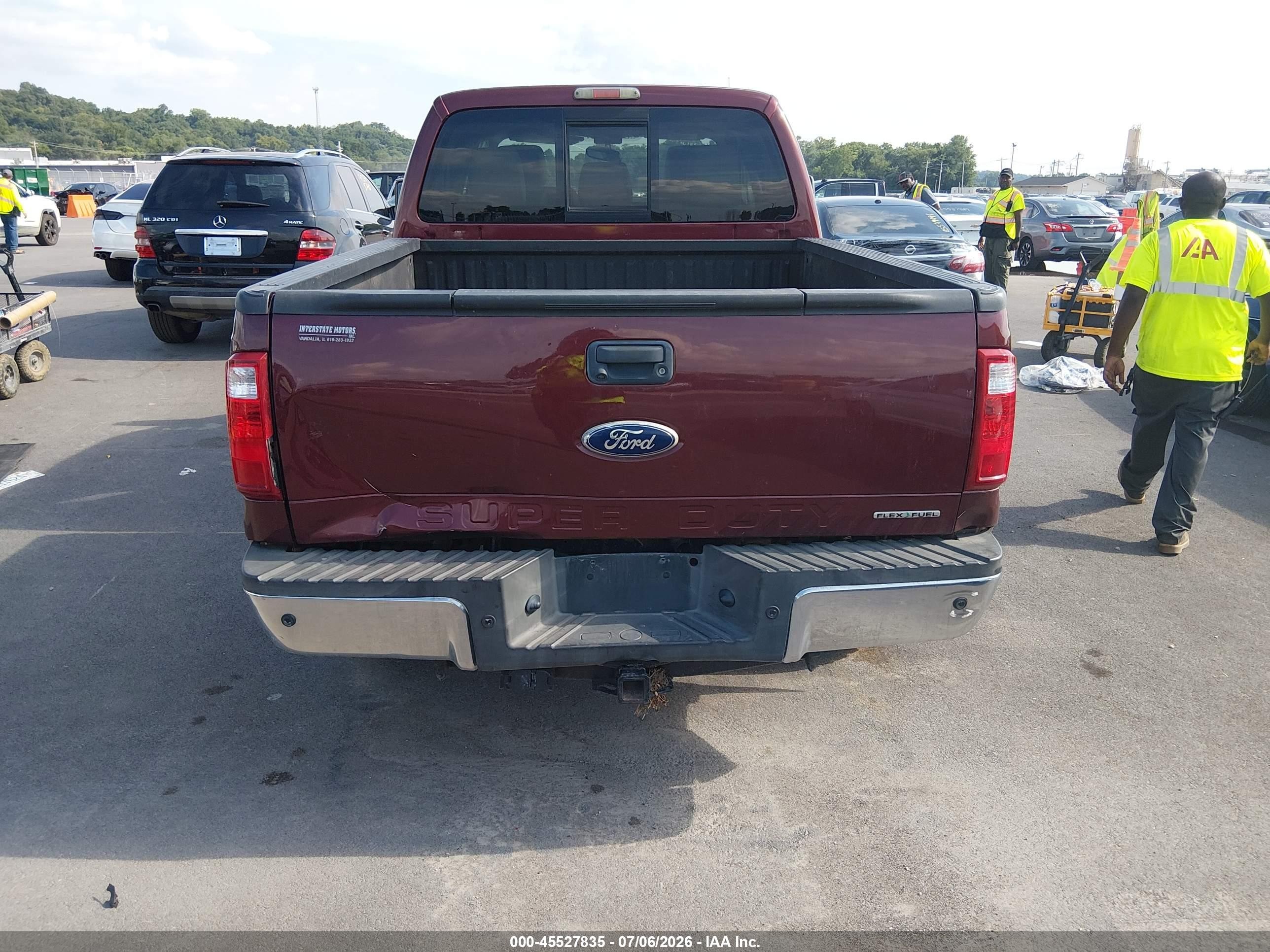2012 Ford Super Duty F-250 Srw King Ranch/lariat/xl/xlt Burgundy vin: 1FT7W2B67CEA91365