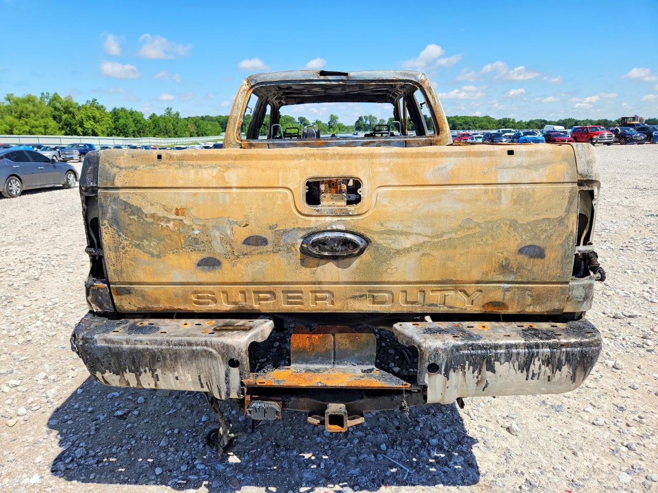2012 Ford F250 Super Duty Белый vin: 1FT7W2B67CEB89375