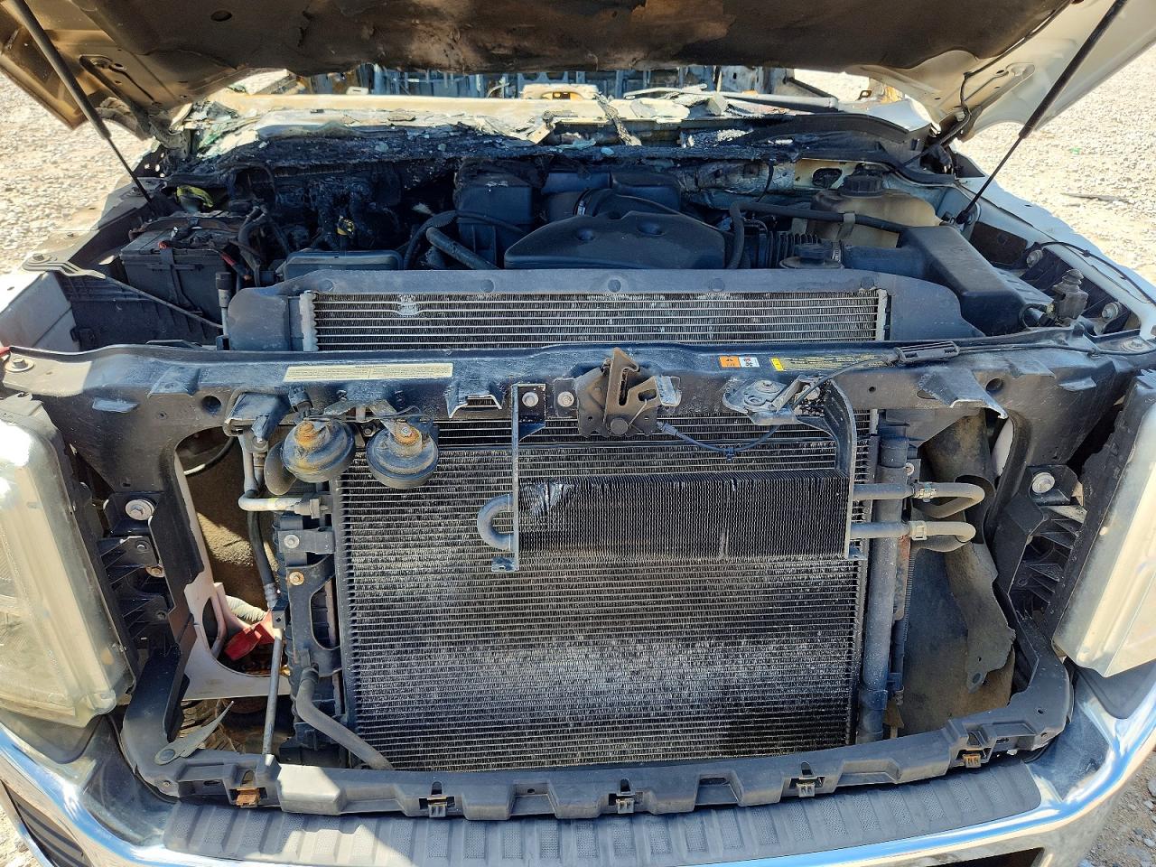 2012 Ford F250 Super Duty Белый vin: 1FT7W2B67CEB89375