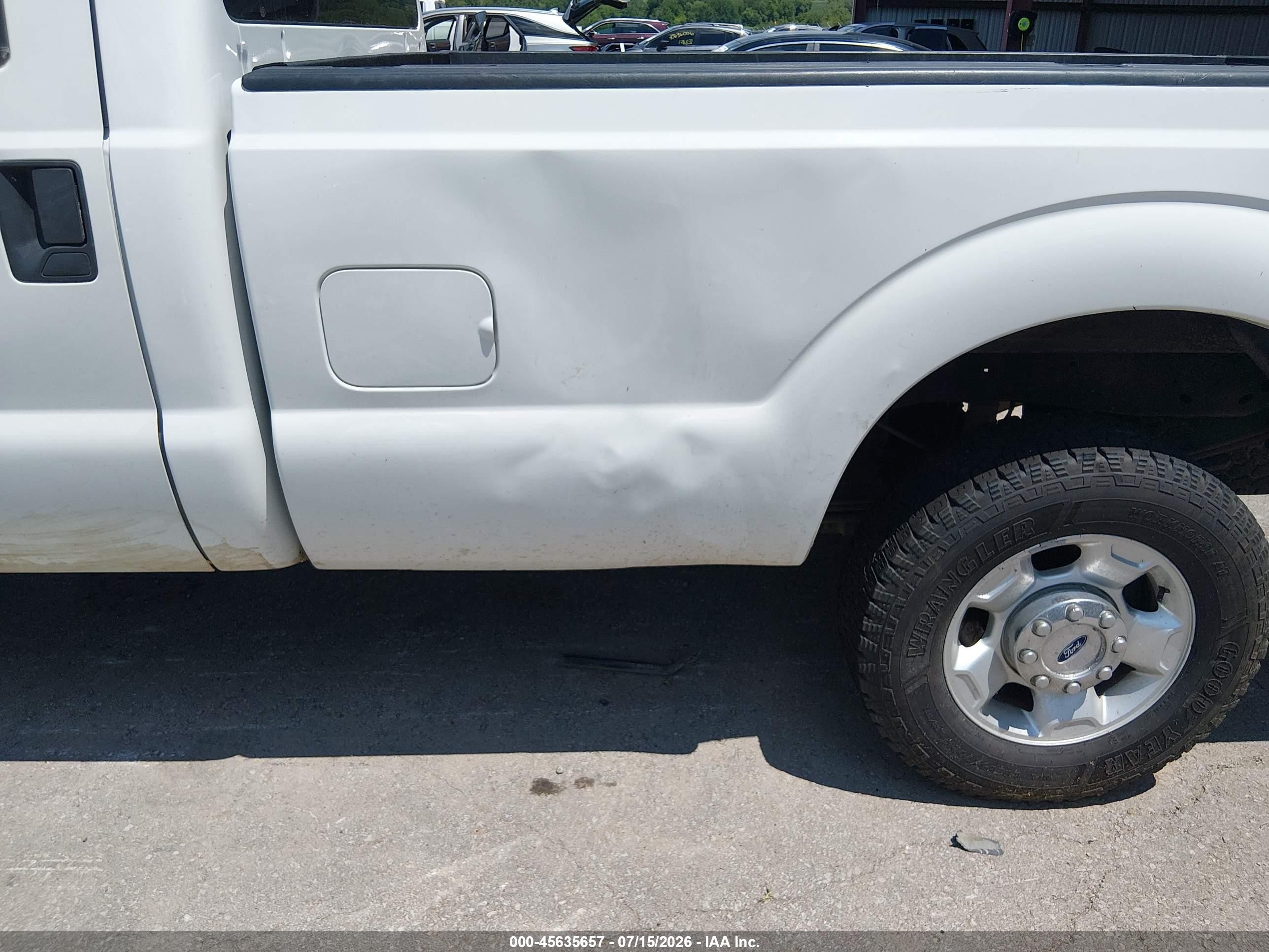2012 Ford Super Duty F-250 Srw King Ranch/lariat/xl/xlt White vin: 1FT7W2B67CEC51891