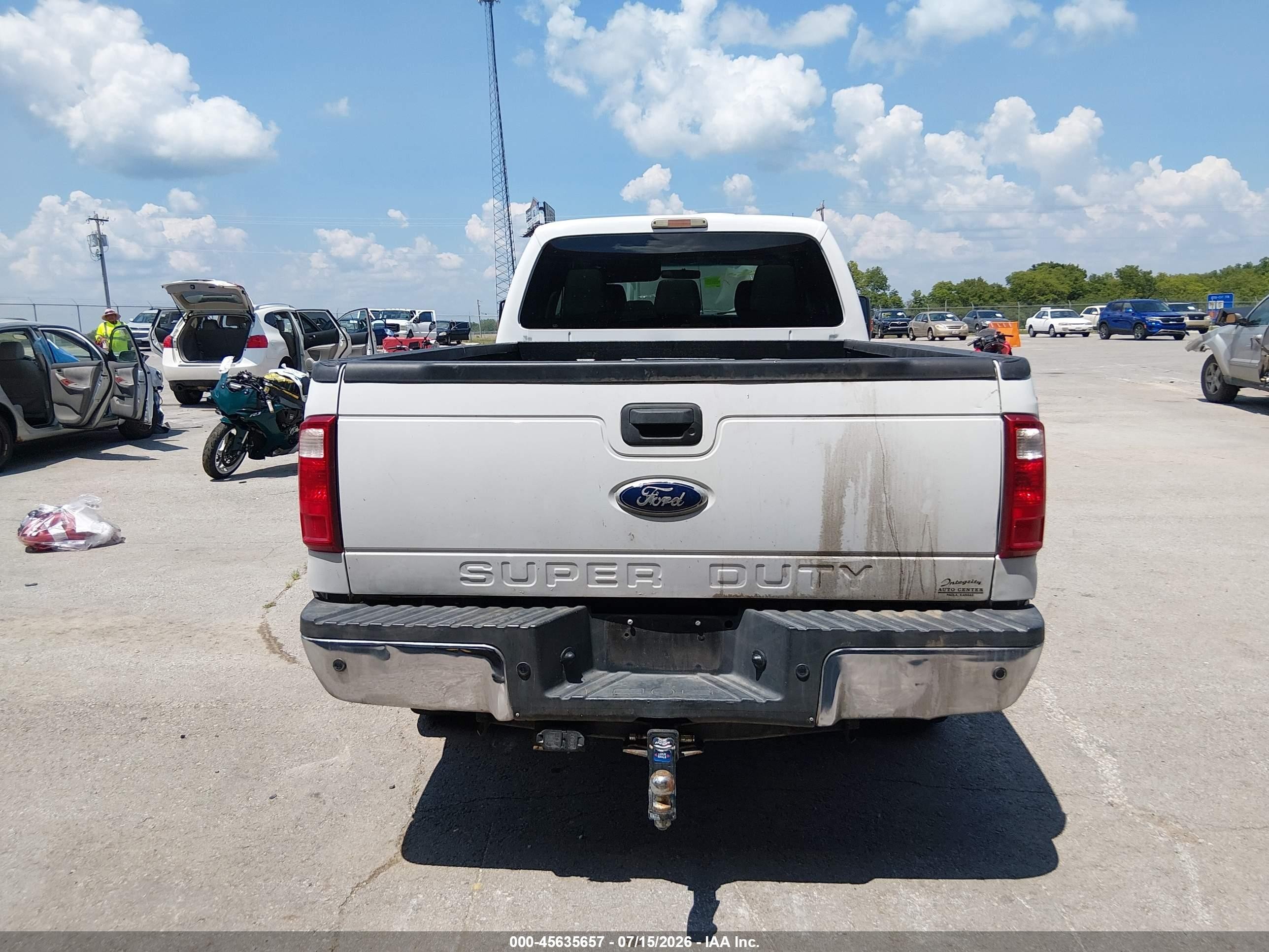 2012 Ford Super Duty F-250 Srw King Ranch/lariat/xl/xlt White vin: 1FT7W2B67CEC51891