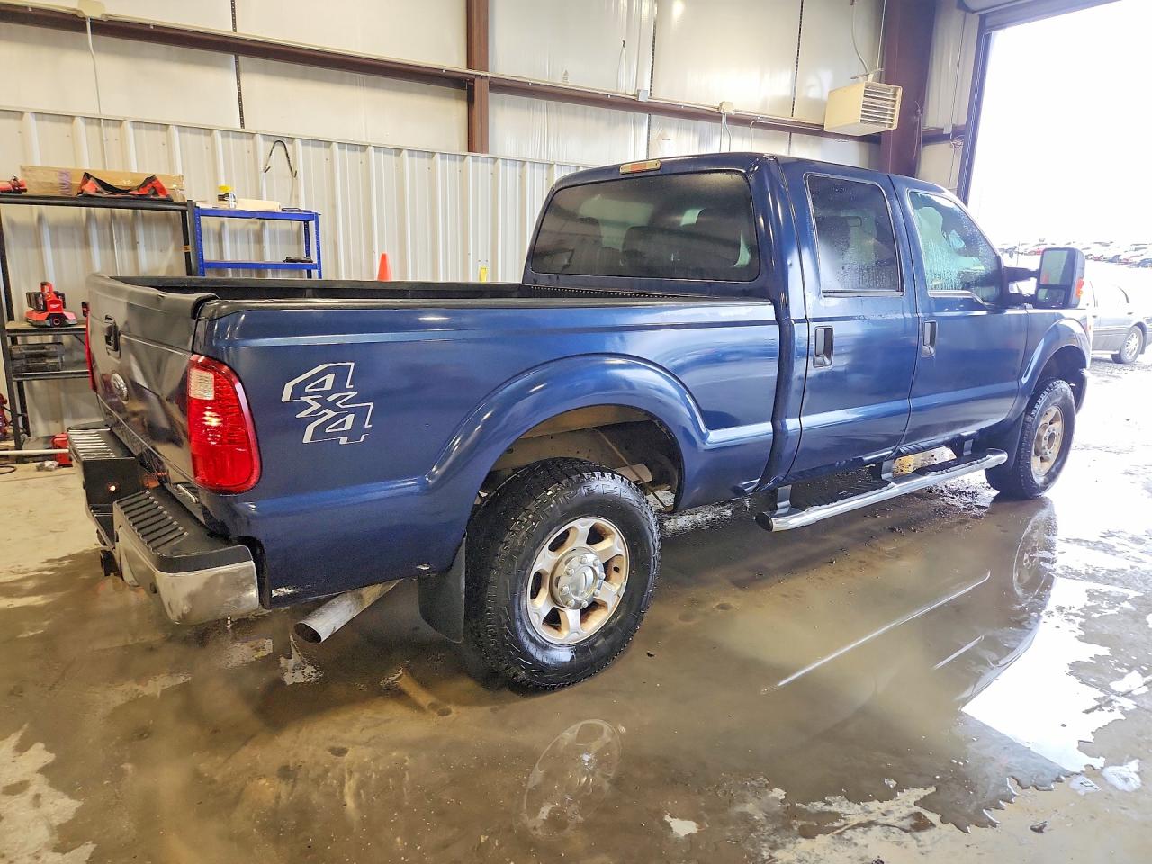 2013 Ford F250 Super Duty Blue vin: 1FT7W2B67DEA40756