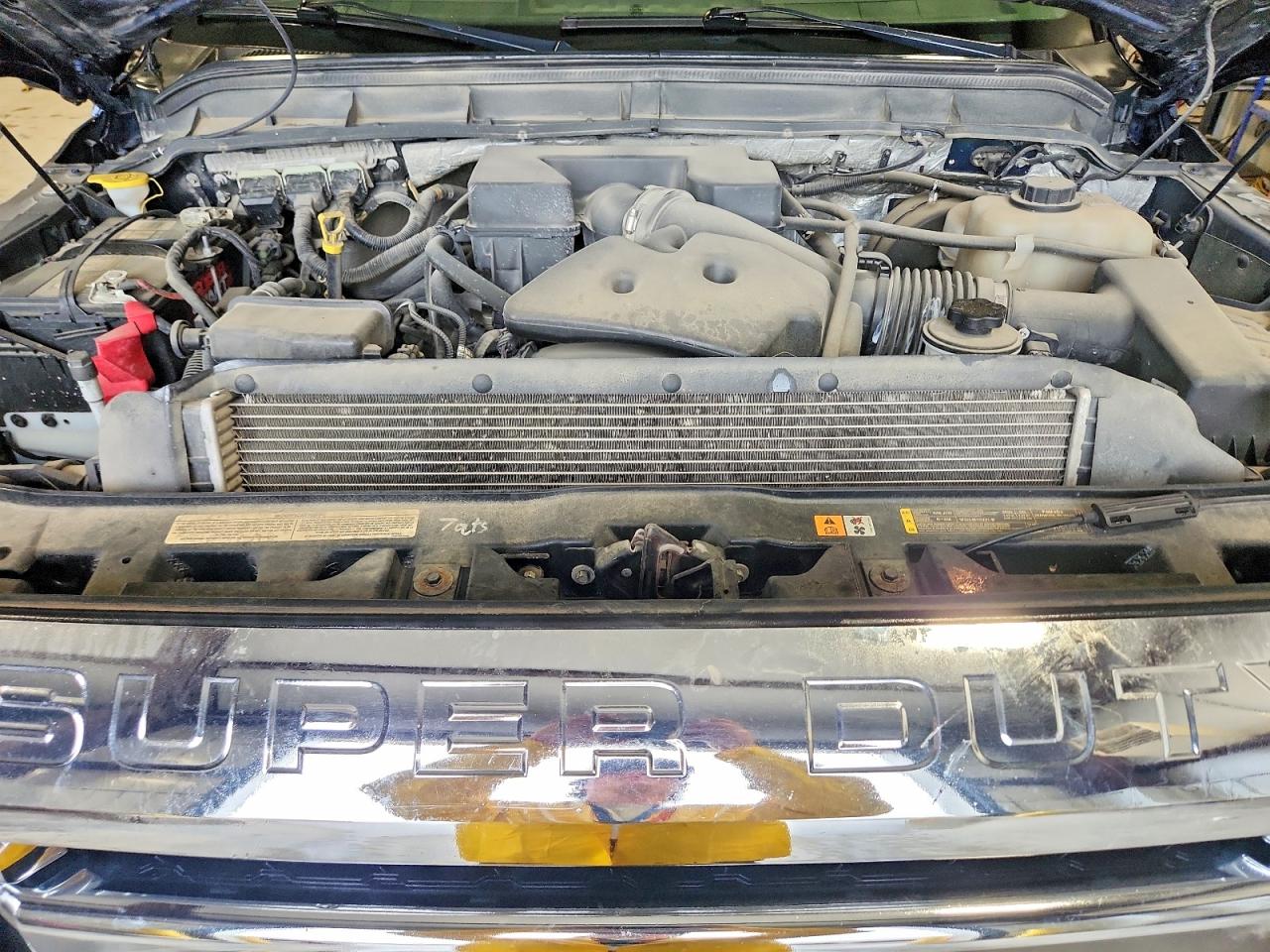 2013 Ford F250 Super Duty Blue vin: 1FT7W2B67DEA40756