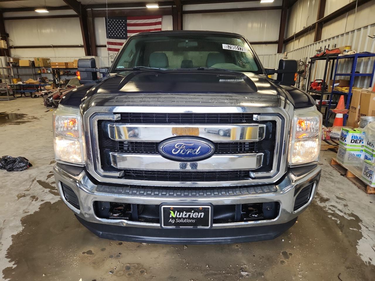 2013 Ford F250 Super Duty Blue vin: 1FT7W2B67DEA40756 Damage: Left Head Lamp, Faded, Repair Required