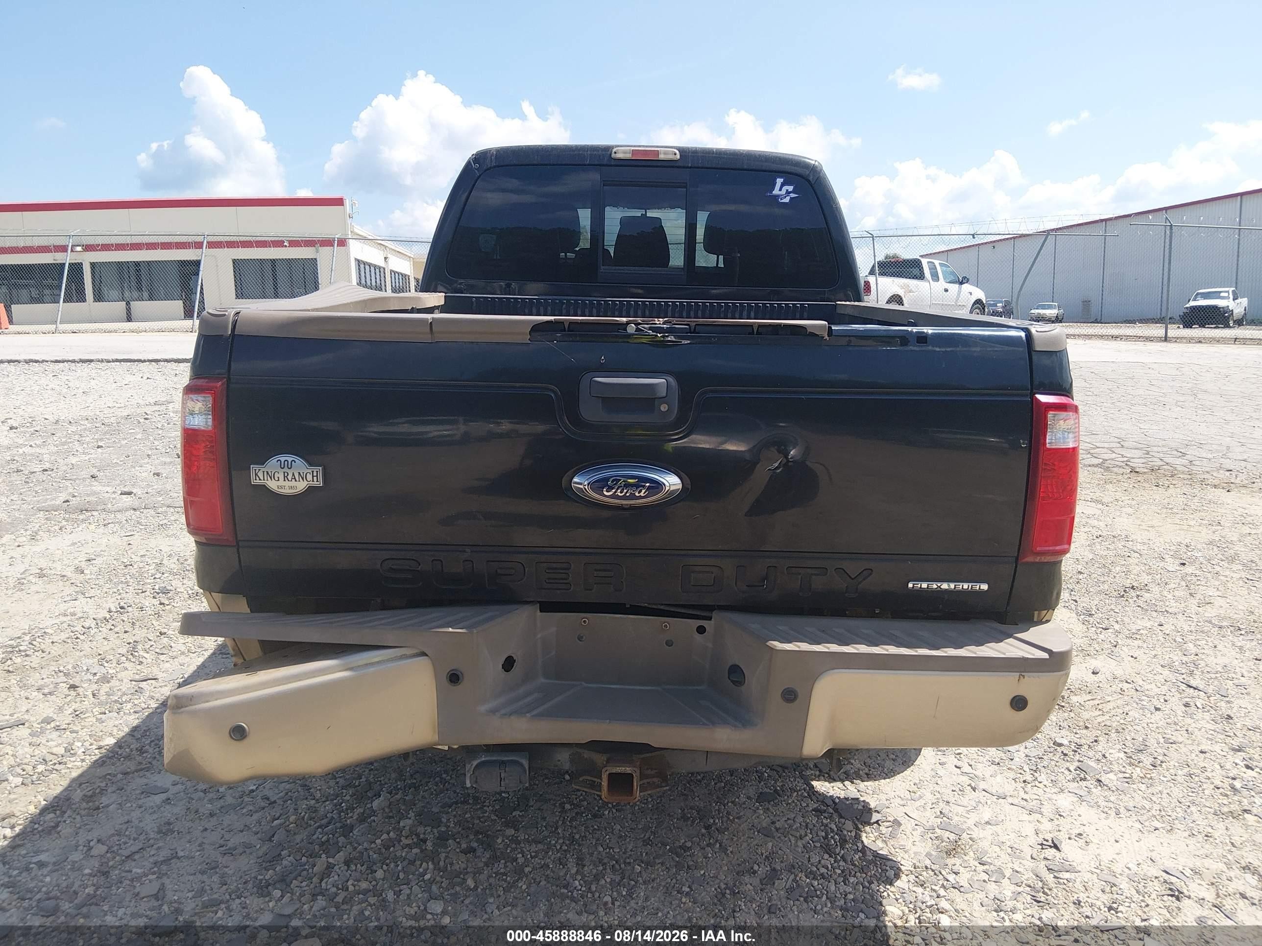 2013 Ford F-250 Lariat Black vin: 1FT7W2B67DEA43883