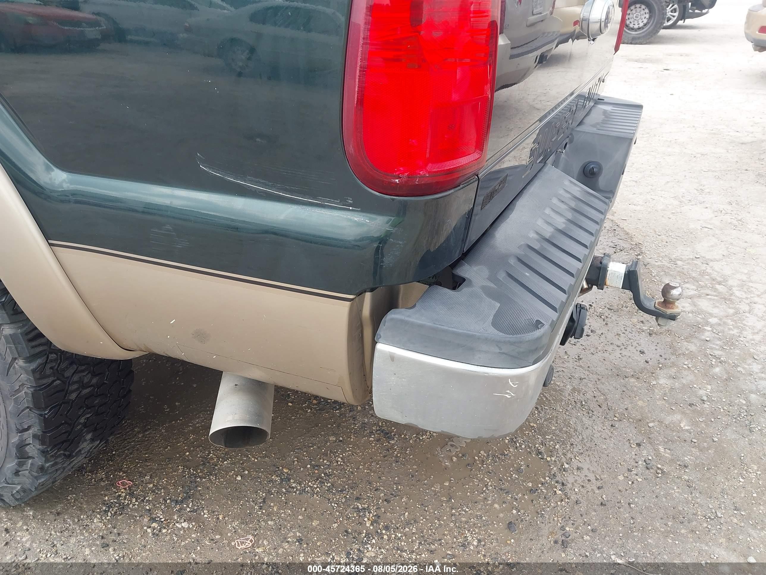 2013 Ford Super Duty F-250 Srw Lariat Green vin: 1FT7W2B67DEA49229