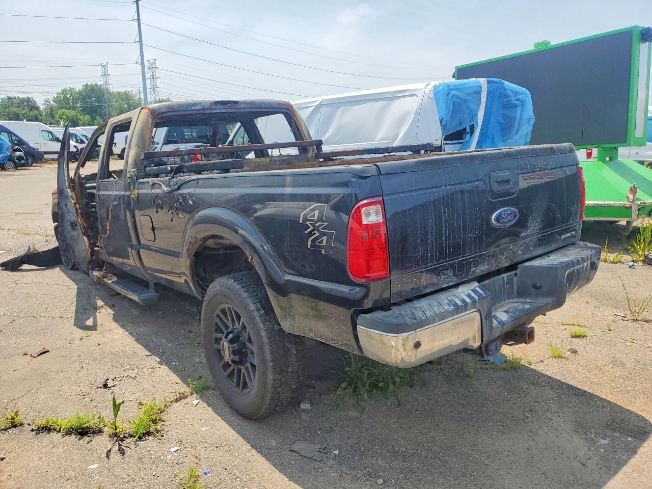 2013 Ford F250 Black vin: 1FT7W2B67DEB91032