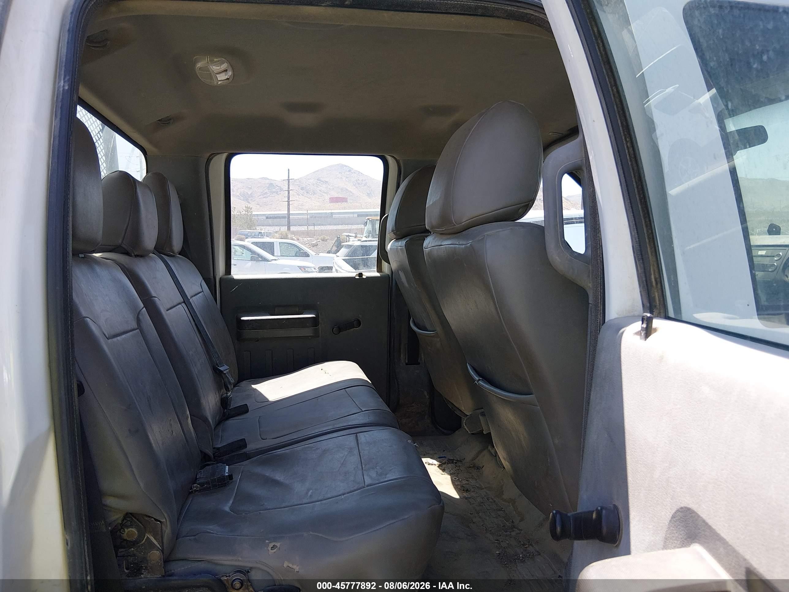 2014 Ford F-250 Xl White vin: 1FT7W2B67EEA68638