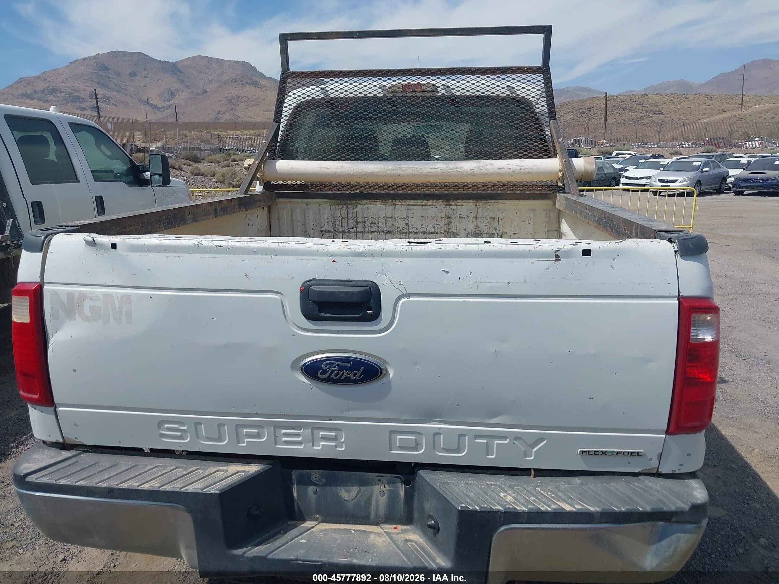 2014 Ford F-250 Xl White vin: 1FT7W2B67EEA68638