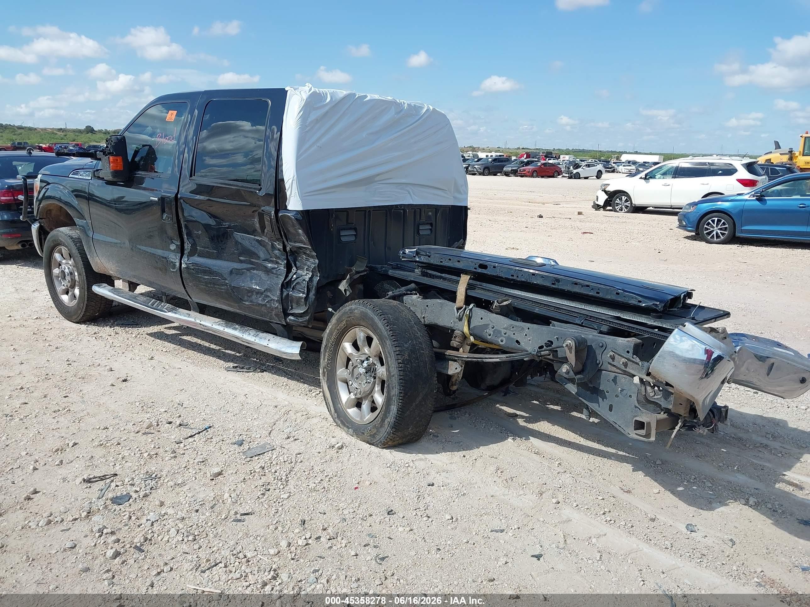 2015 Ford F-250 Lariat Gray vin: 1FT7W2B67FEA33180