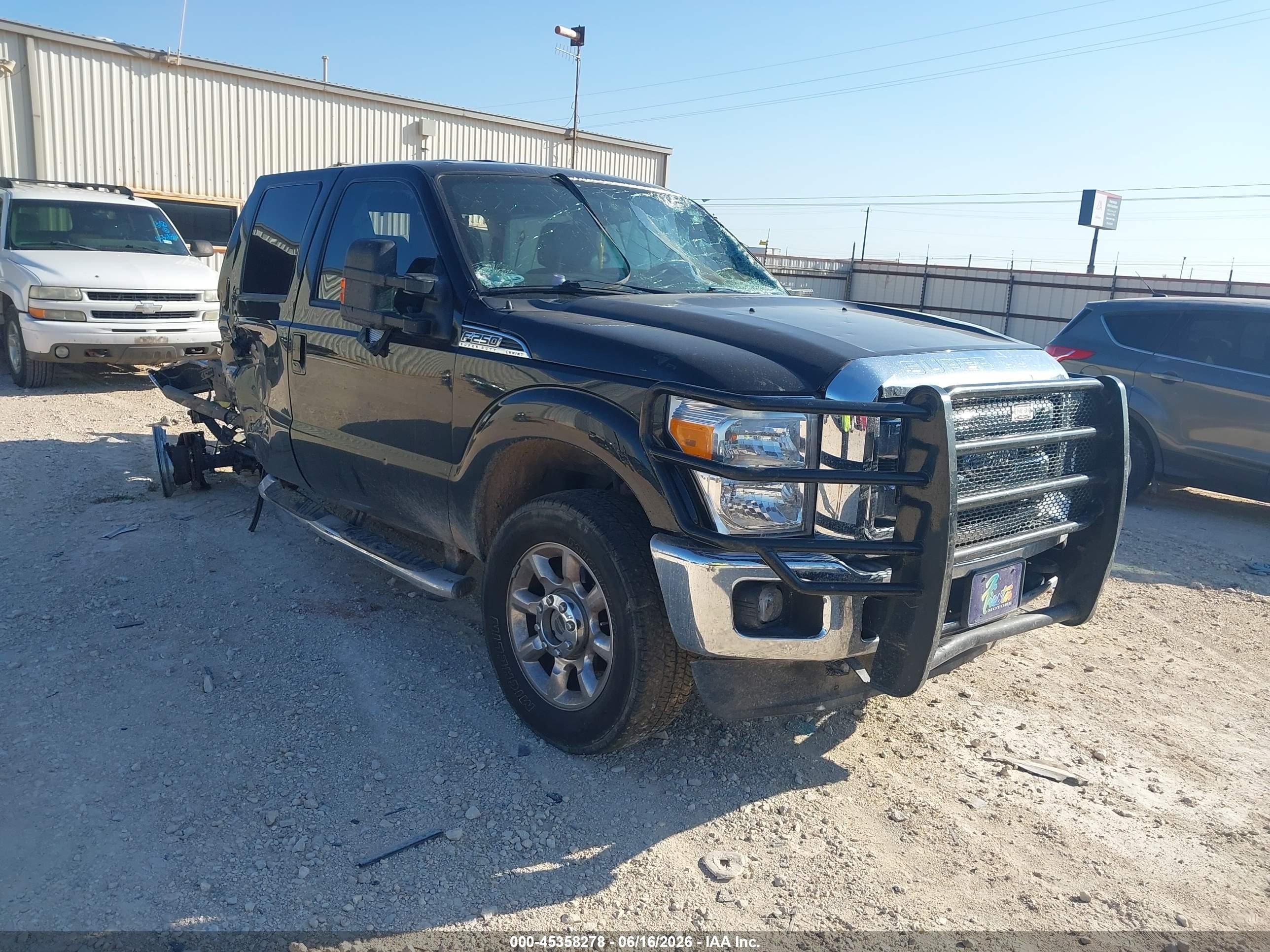 2015 Ford F-250 Lariat Gray vin: 1FT7W2B67FEA33180