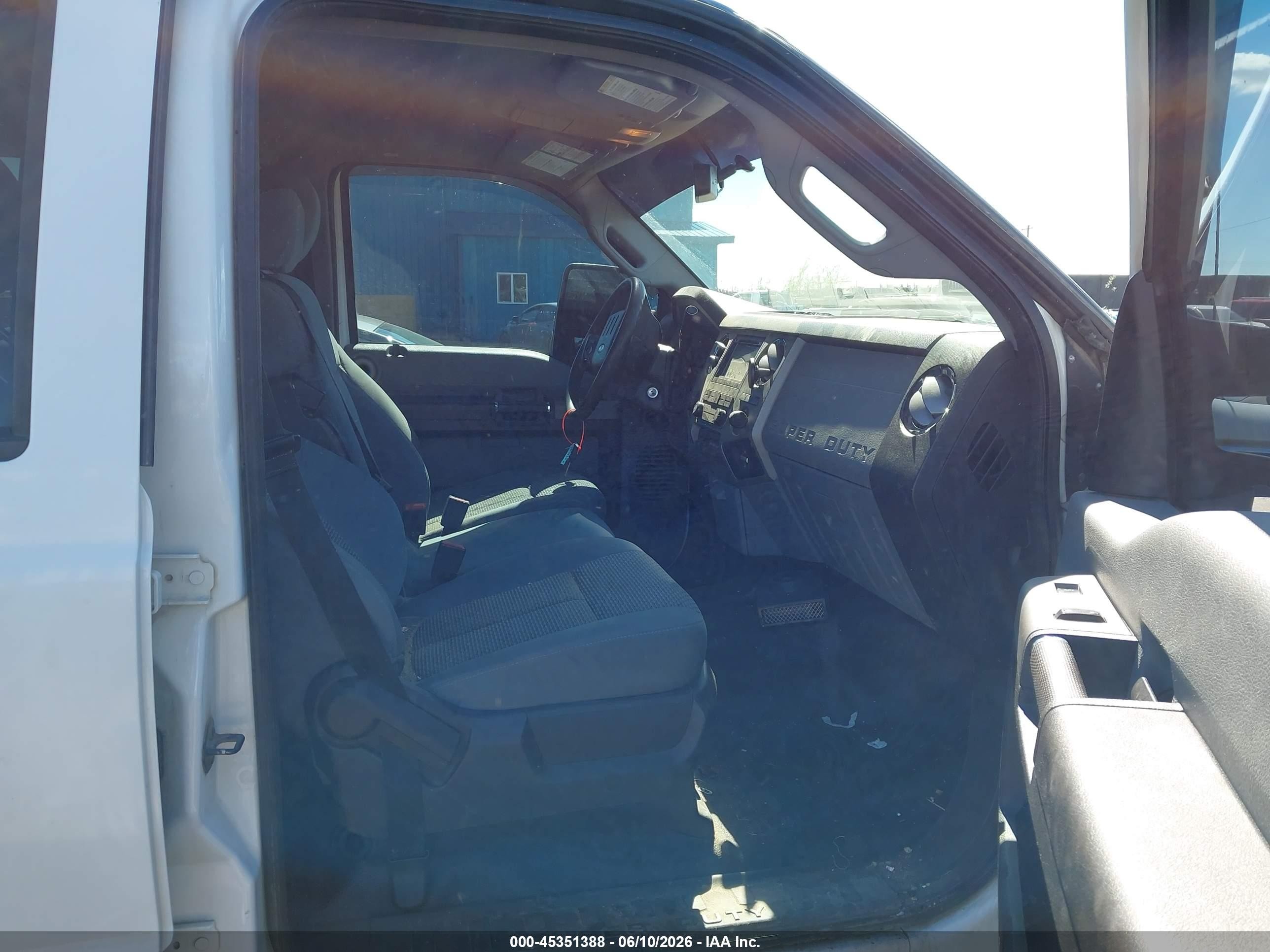 2015 Ford F-250 Xlt White vin: 1FT7W2B67FEB17628