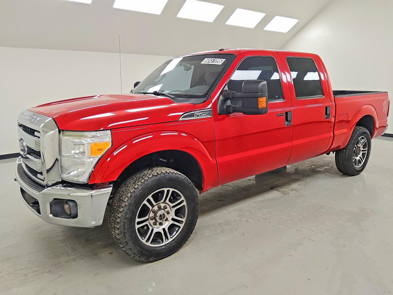 2015 Ford F250 Super Duty Red vin: 1FT7W2B67FEB78493