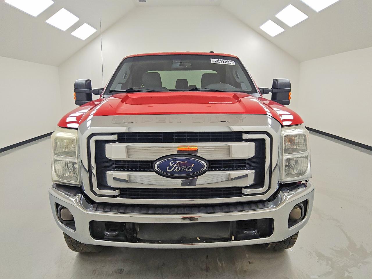 2015 Ford F250 Super Duty Red vin: 1FT7W2B67FEB78493