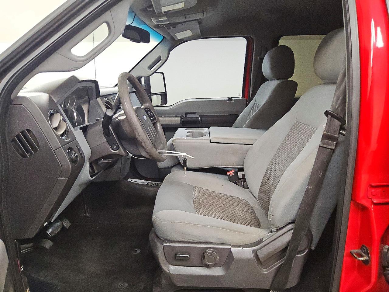 2015 Ford F250 Super Duty Red vin: 1FT7W2B67FEB78493