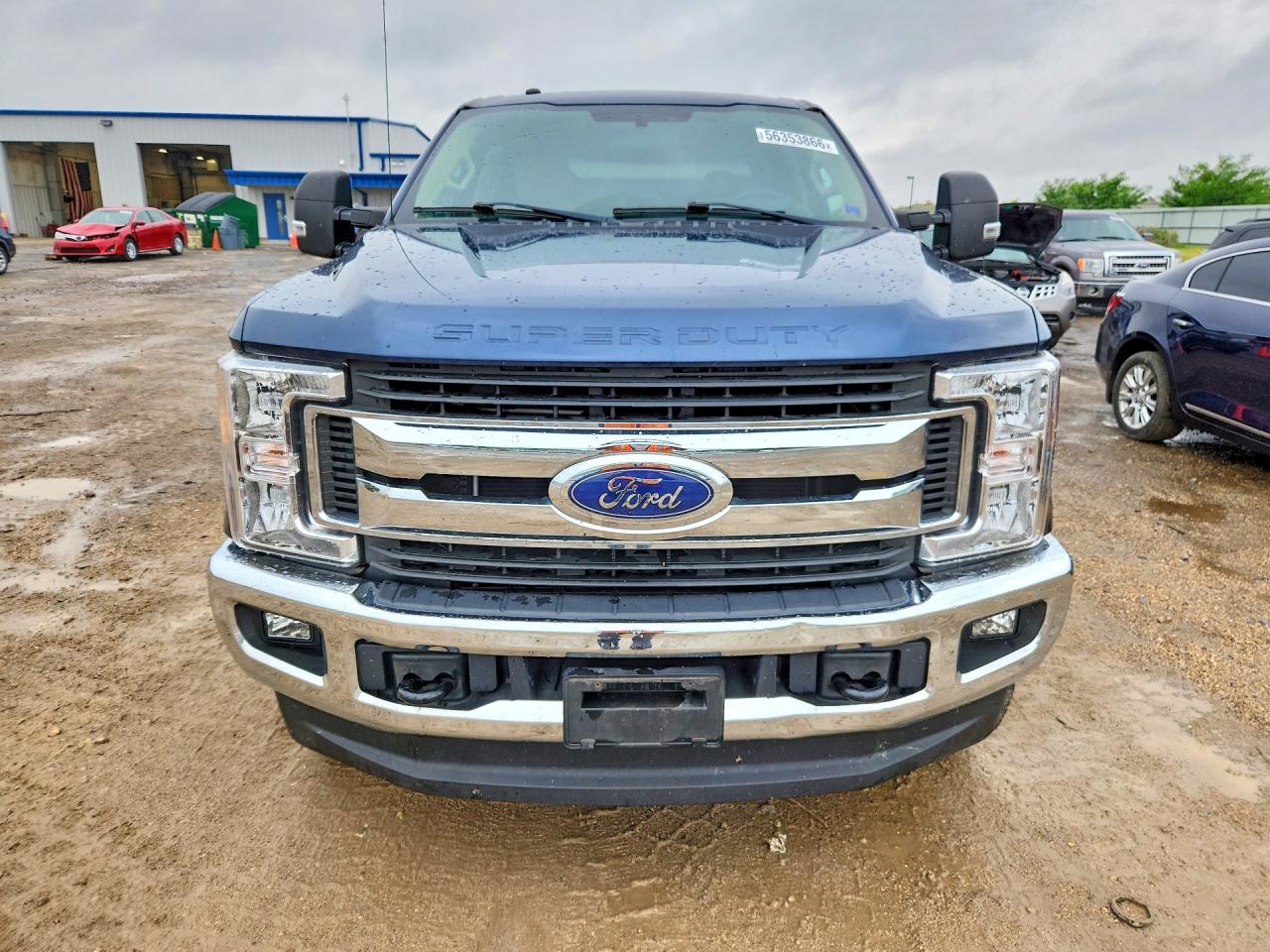 2017 Ford F250 Super Duty Blue vin: 1FT7W2B67HEE56747