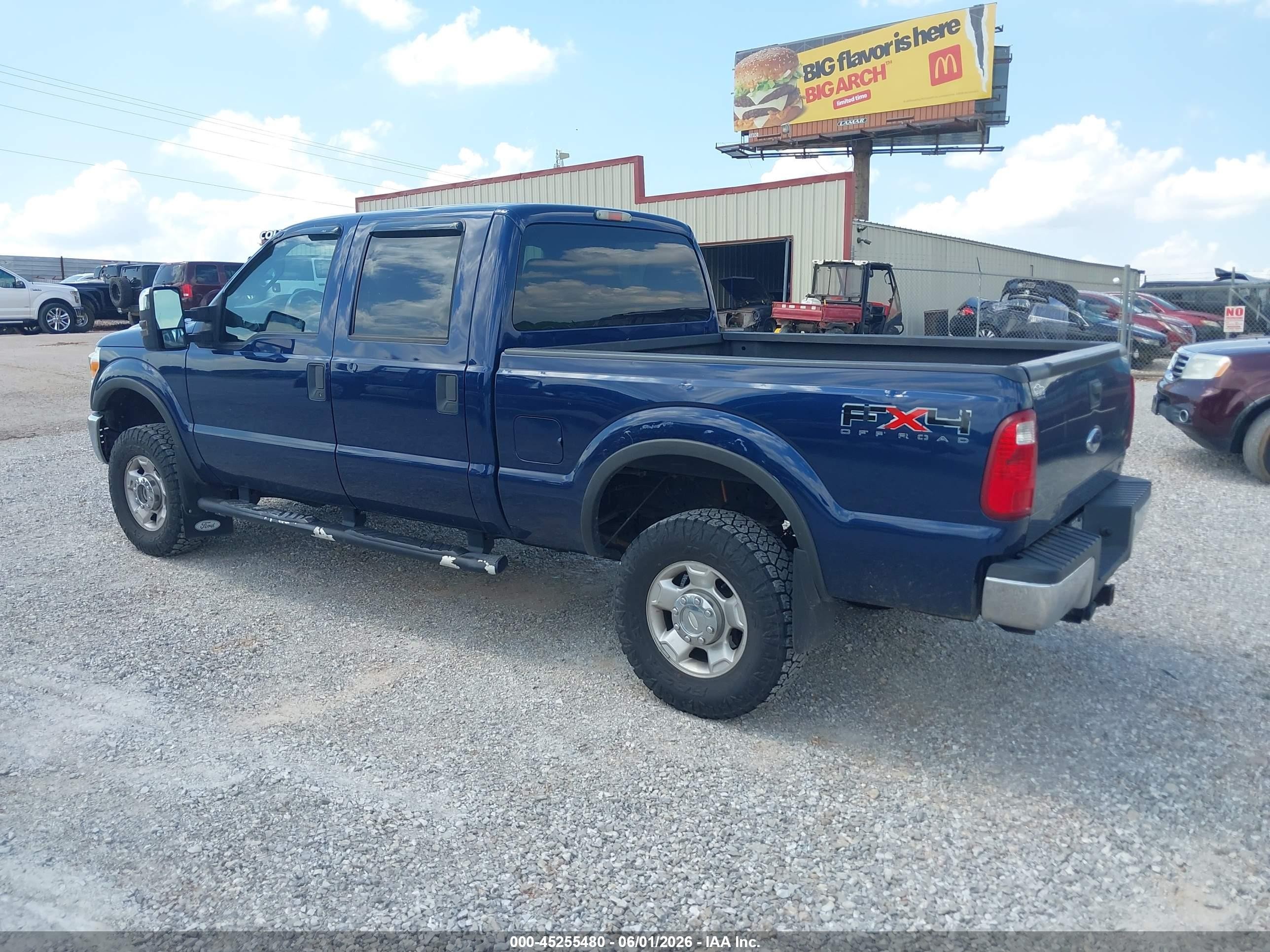 2011 Ford F-250 Xlt Dark Blue vin: 1FT7W2B68BEA20559
