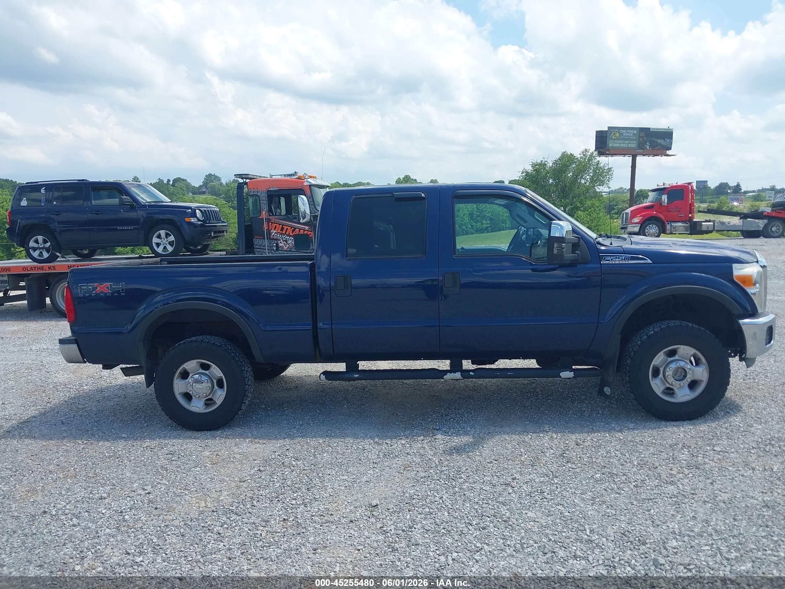 2011 Ford F-250 Xlt Dark Blue vin: 1FT7W2B68BEA20559