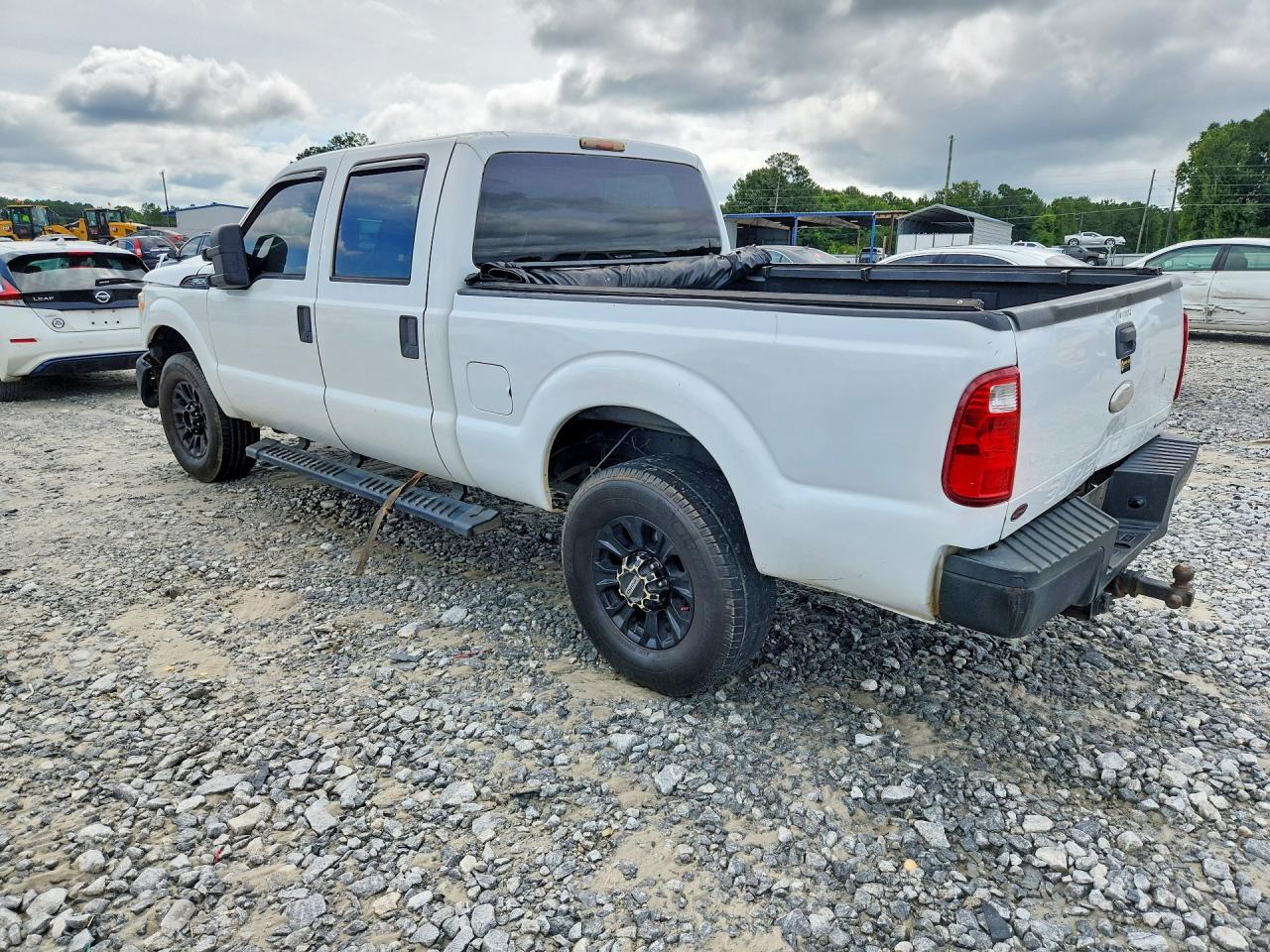 2011 Ford F250 Super Duty White vin: 1FT7W2B68BEA59412