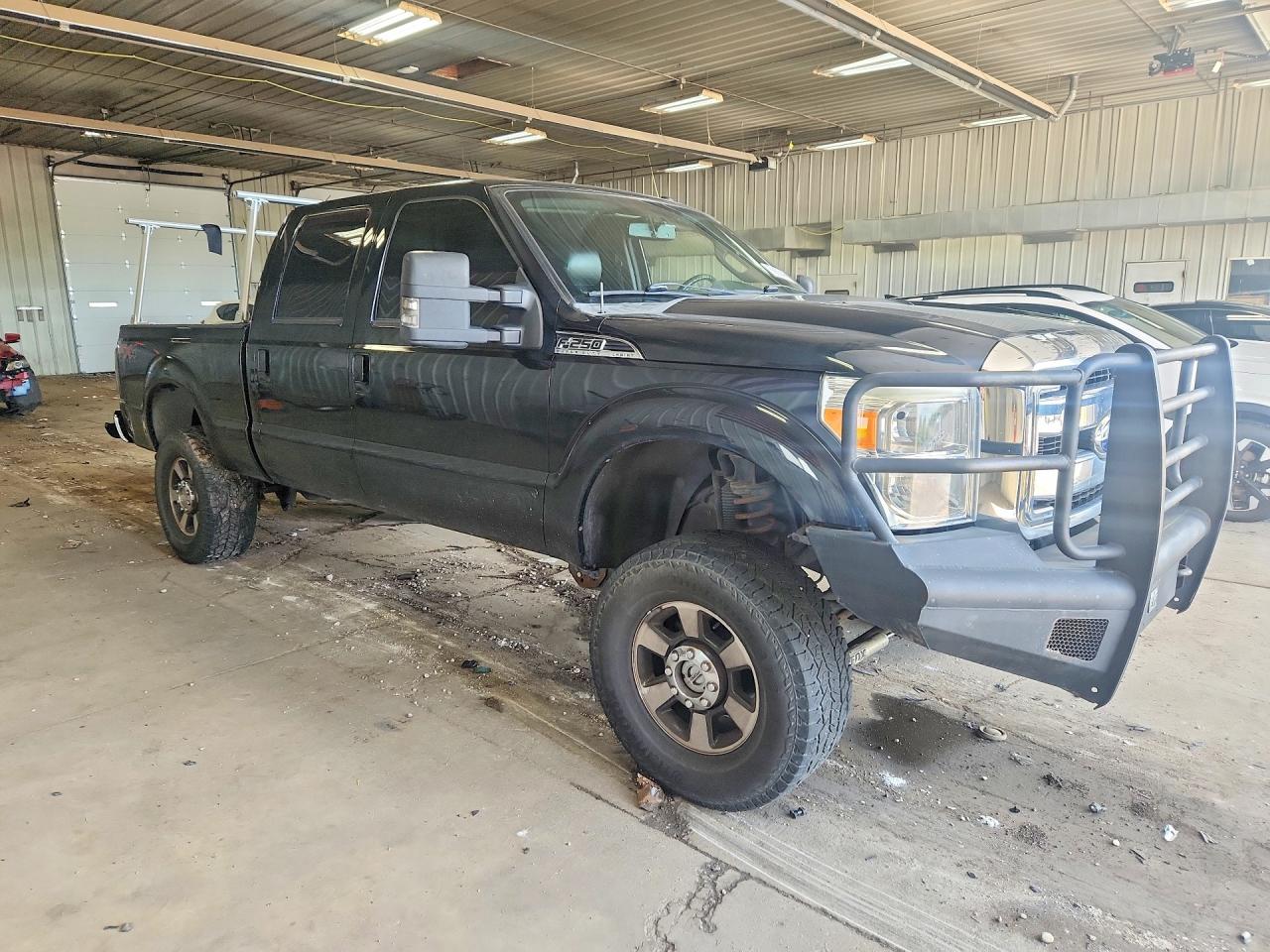 2012 Ford F250 Super Duty Black vin: 1FT7W2B68CEA11166