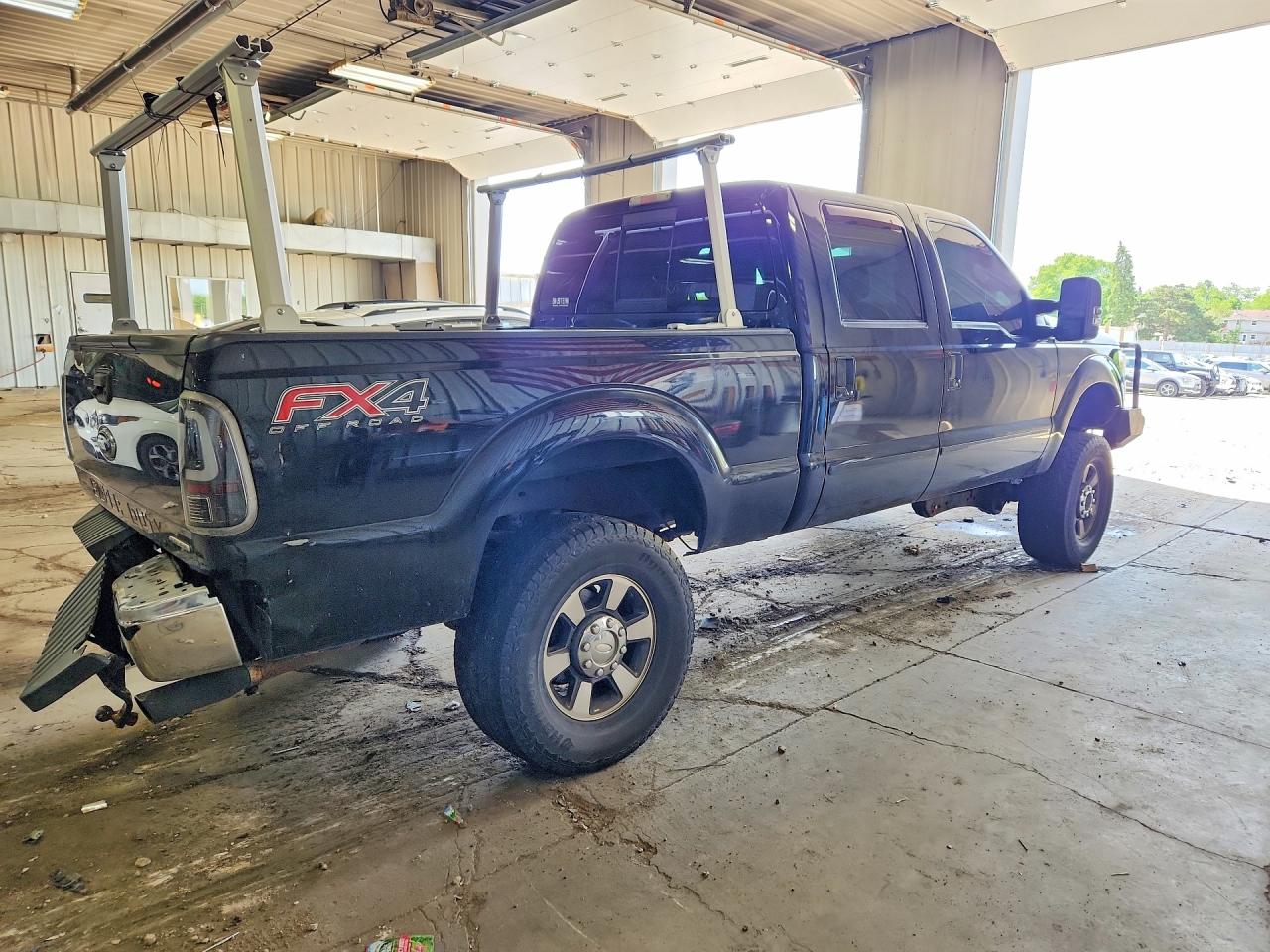 2012 Ford F250 Super Duty Black vin: 1FT7W2B68CEA11166