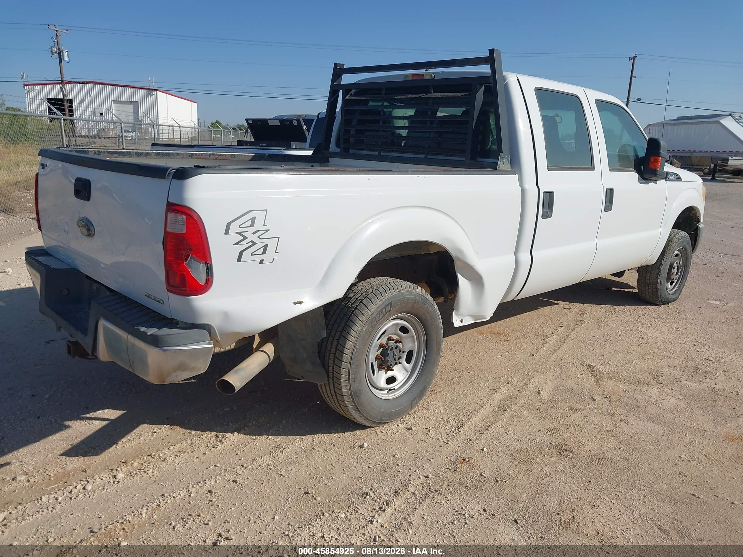 2012 Ford F-250 Xl White vin: 1FT7W2B68CEA78804