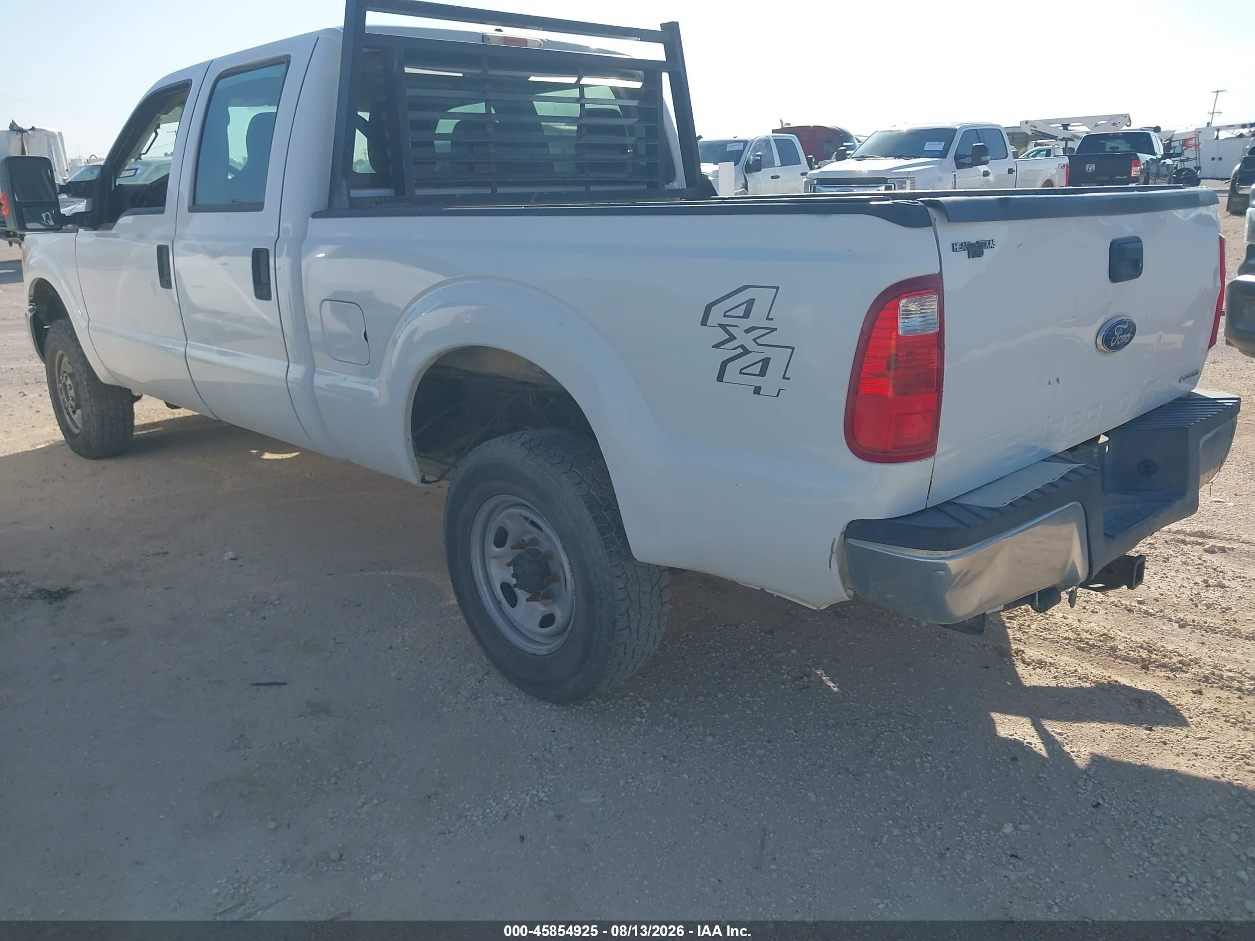 2012 Ford F-250 Xl White vin: 1FT7W2B68CEA78804