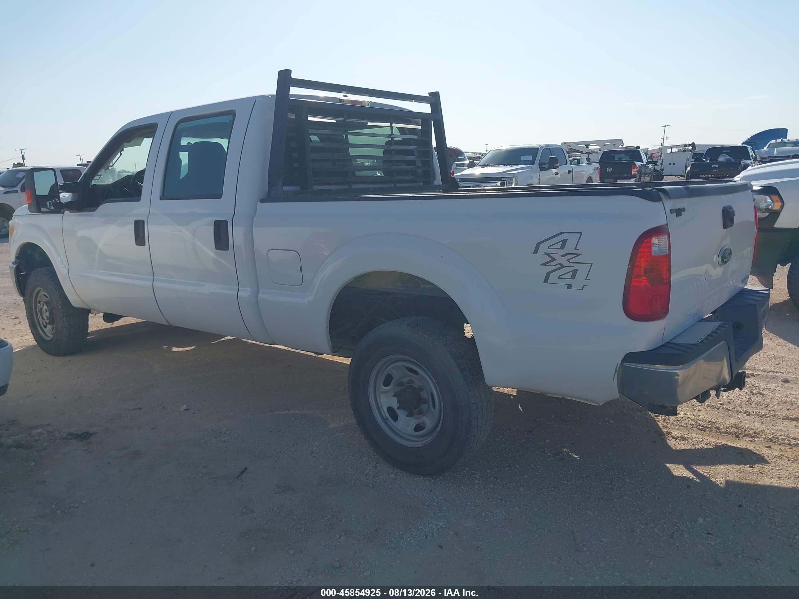 2012 Ford F-250 Xl White vin: 1FT7W2B68CEA78804