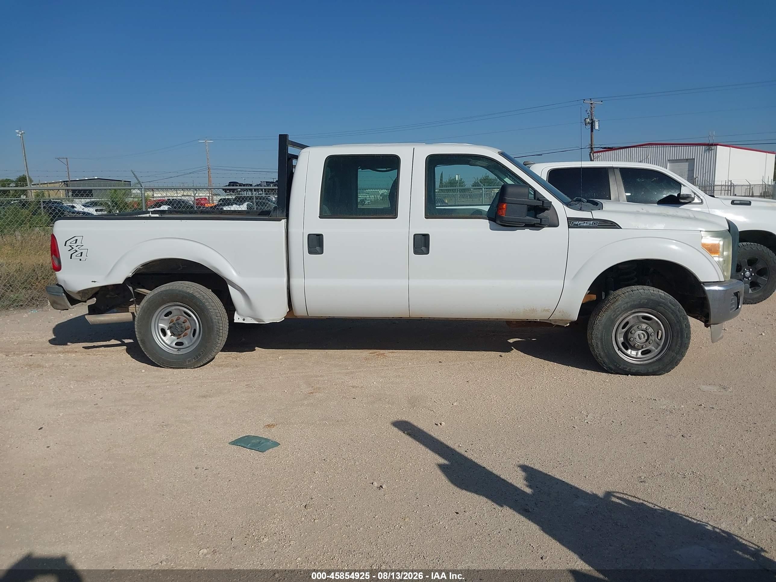 2012 Ford F-250 Xl White vin: 1FT7W2B68CEA78804