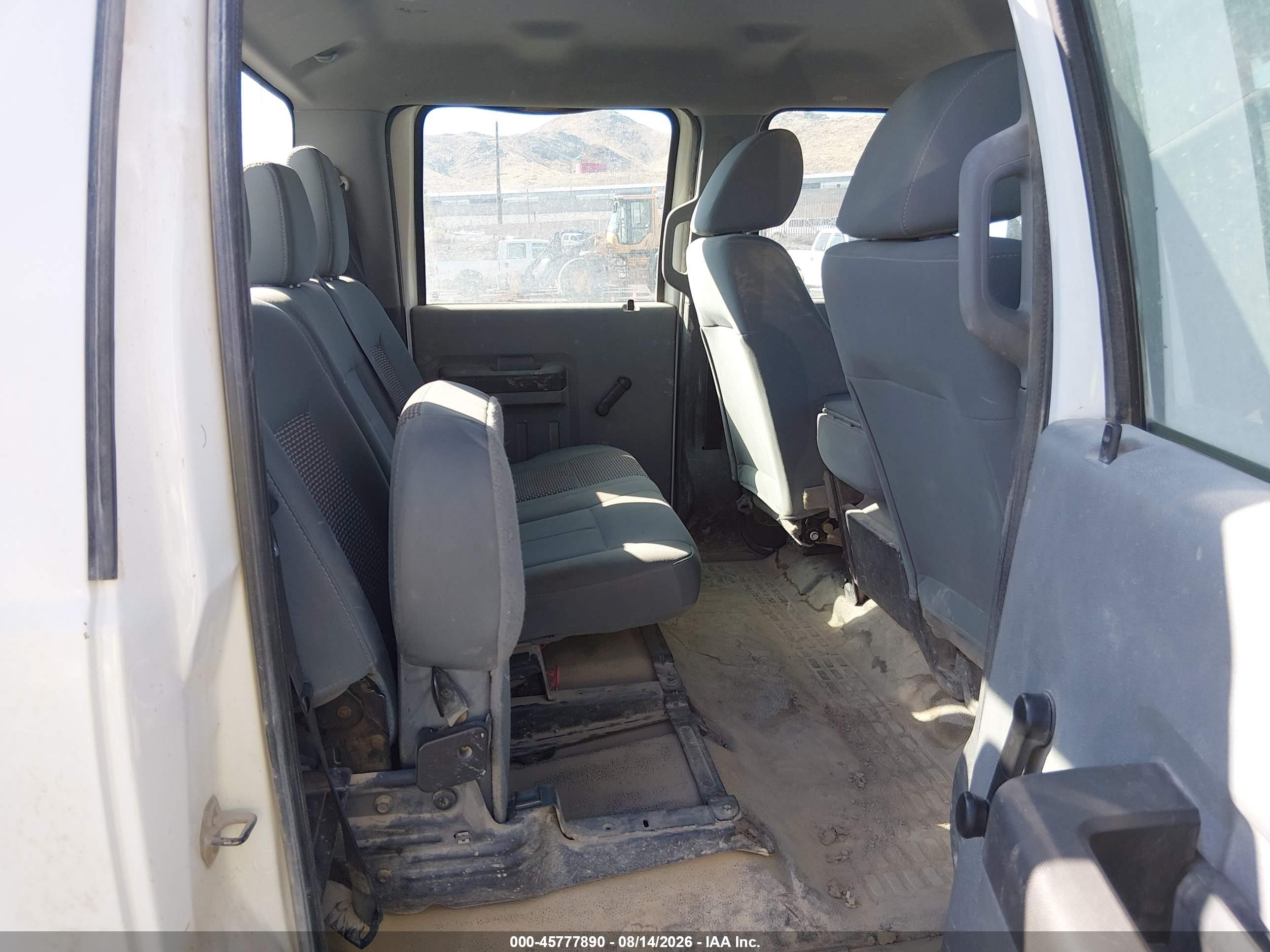 2012 Ford F-250 Xl White vin: 1FT7W2B68CEB07136
