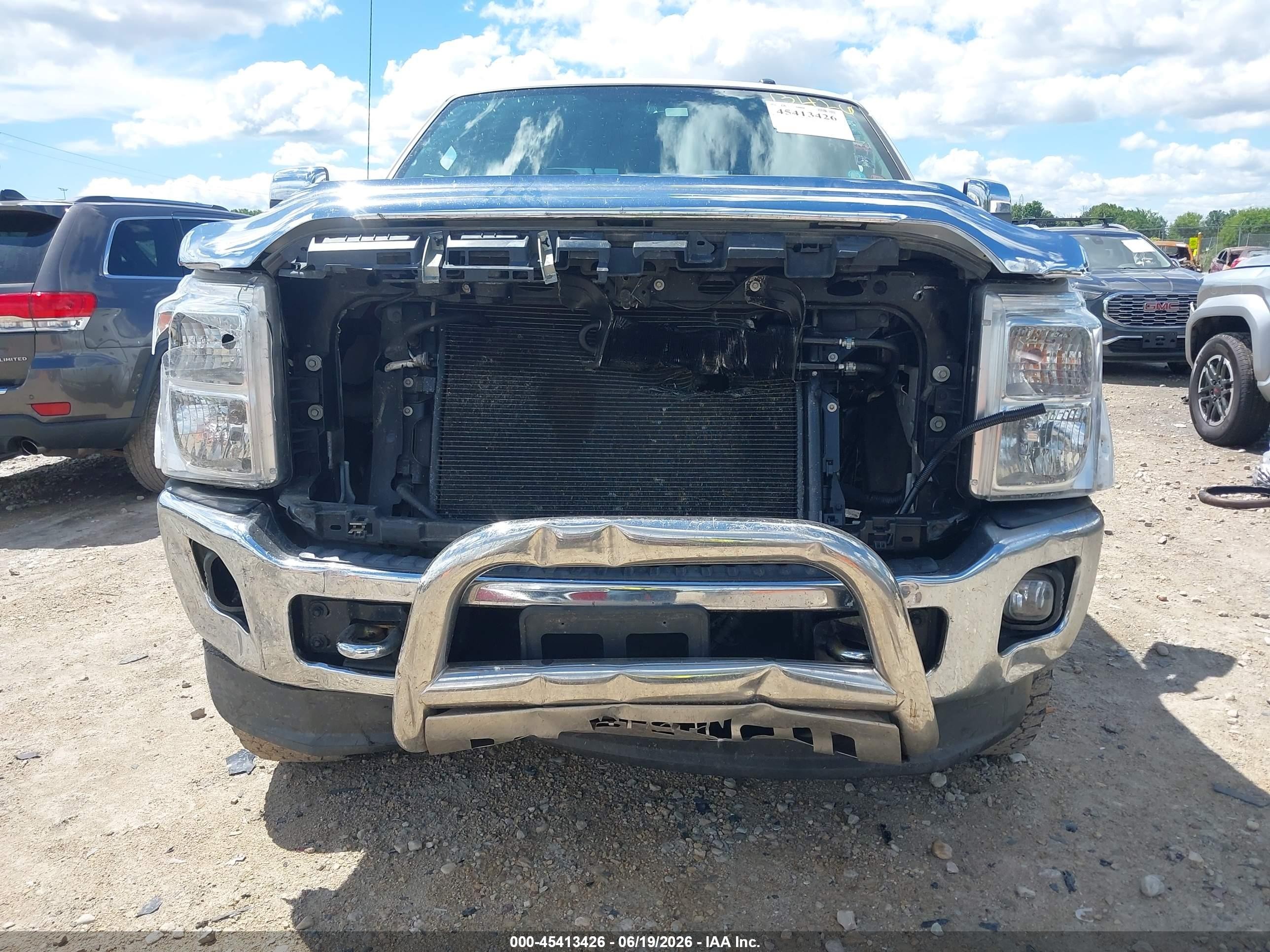 2013 Ford Super Duty F-250 Srw King Ranch/lariat/platinum/xl/xlt White vin: 1FT7W2B68DEA12707