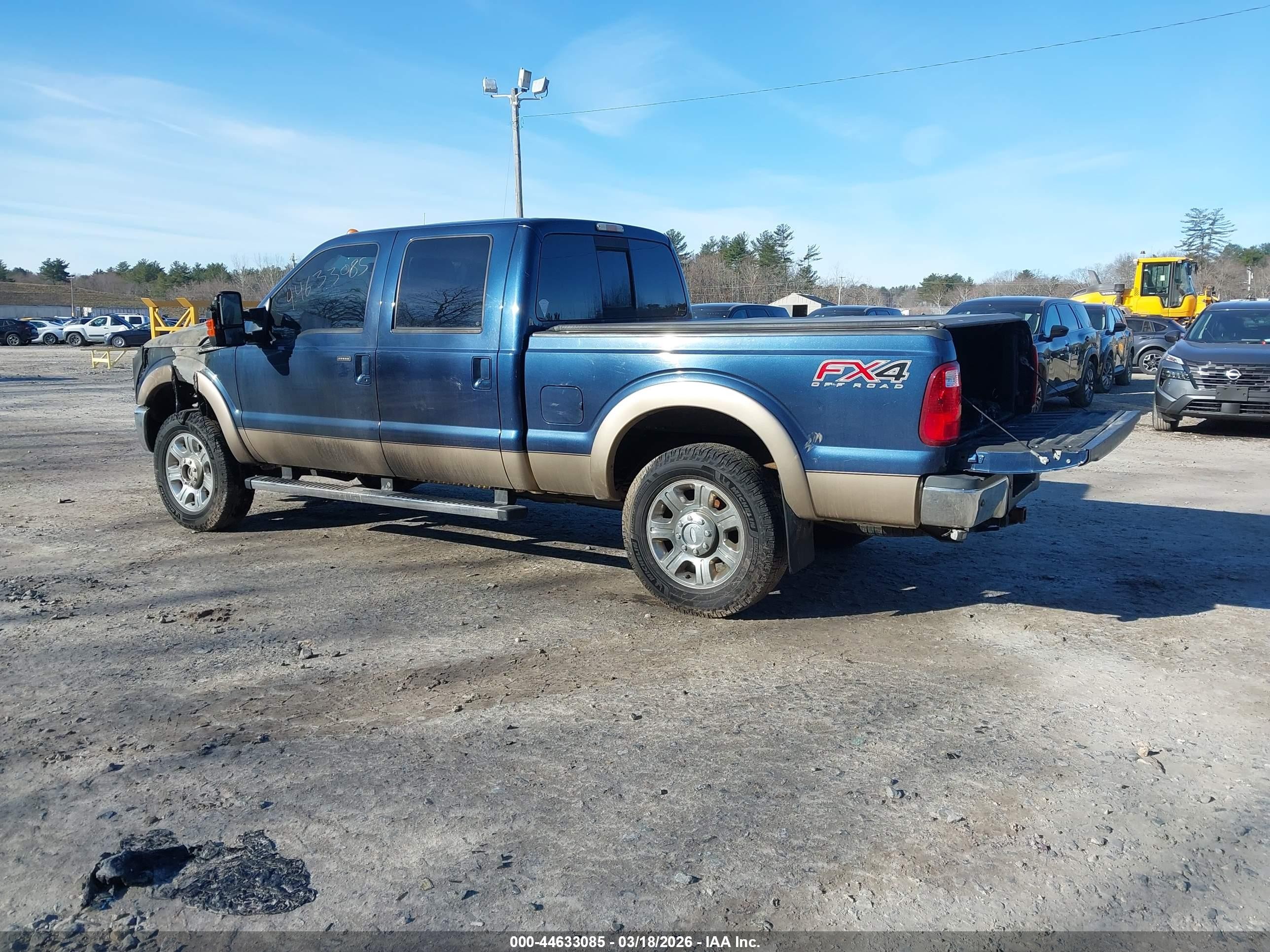 2013 Ford F-250 Lariat Black vin: 1FT7W2B68DEA45948