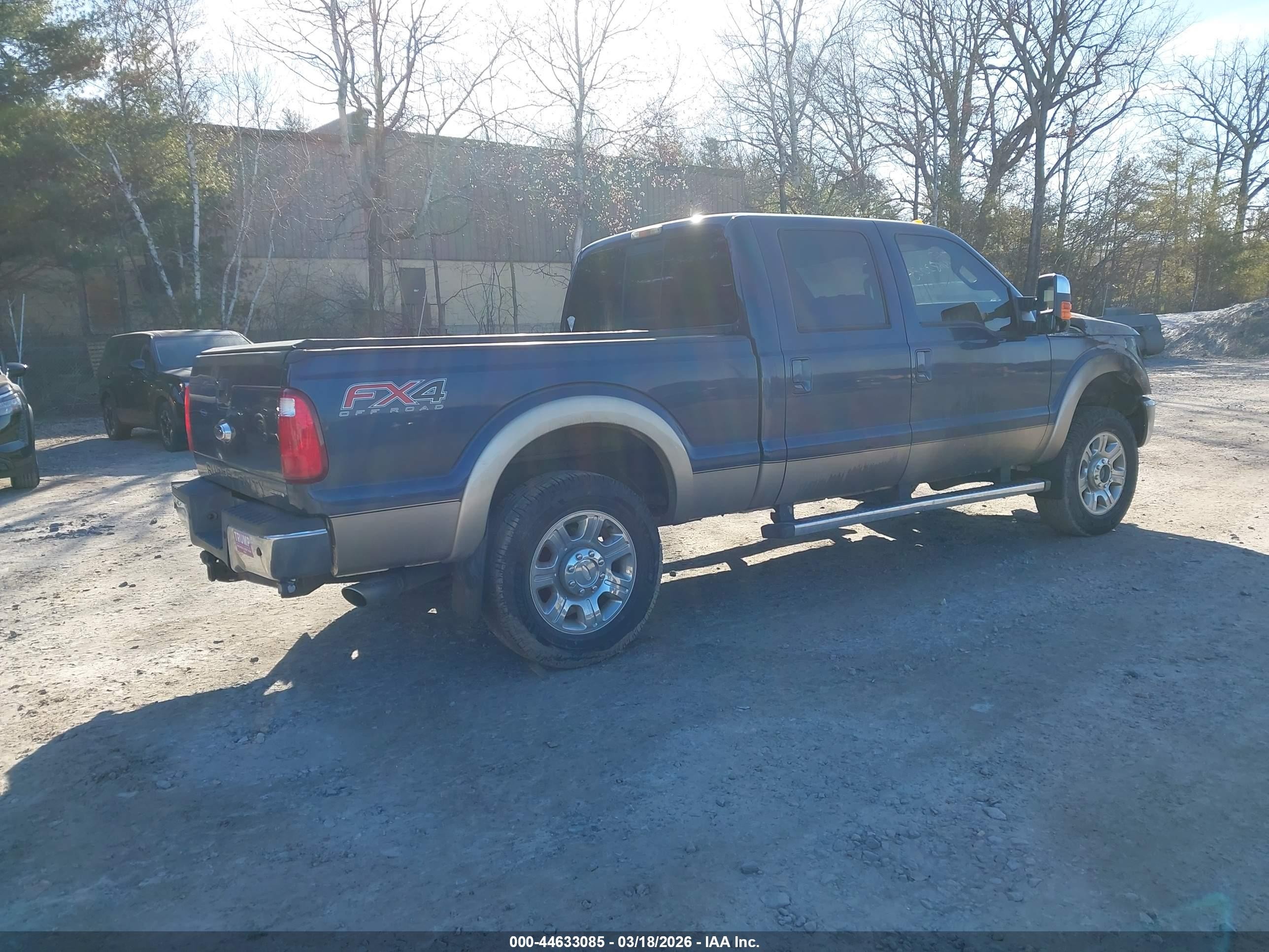 2013 Ford F-250 Lariat Black vin: 1FT7W2B68DEA45948