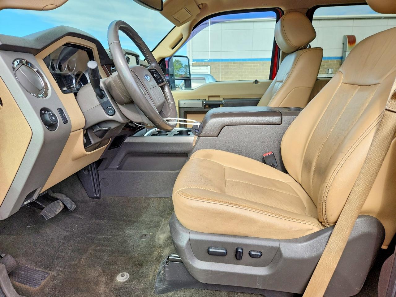 2014 Ford F250 Super Duty Красный vin: 1FT7W2B68EEA02096