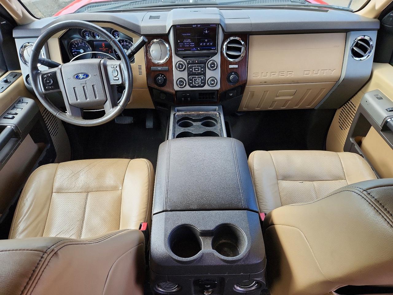 2014 Ford F250 Super Duty Красный vin: 1FT7W2B68EEA02096