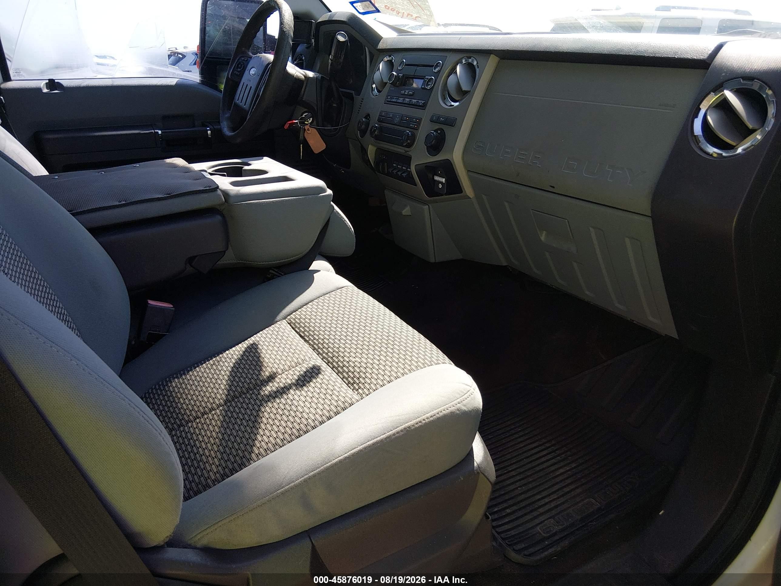 2015 Ford F-250 Xlt Белый vin: 1FT7W2B68FEB21896
