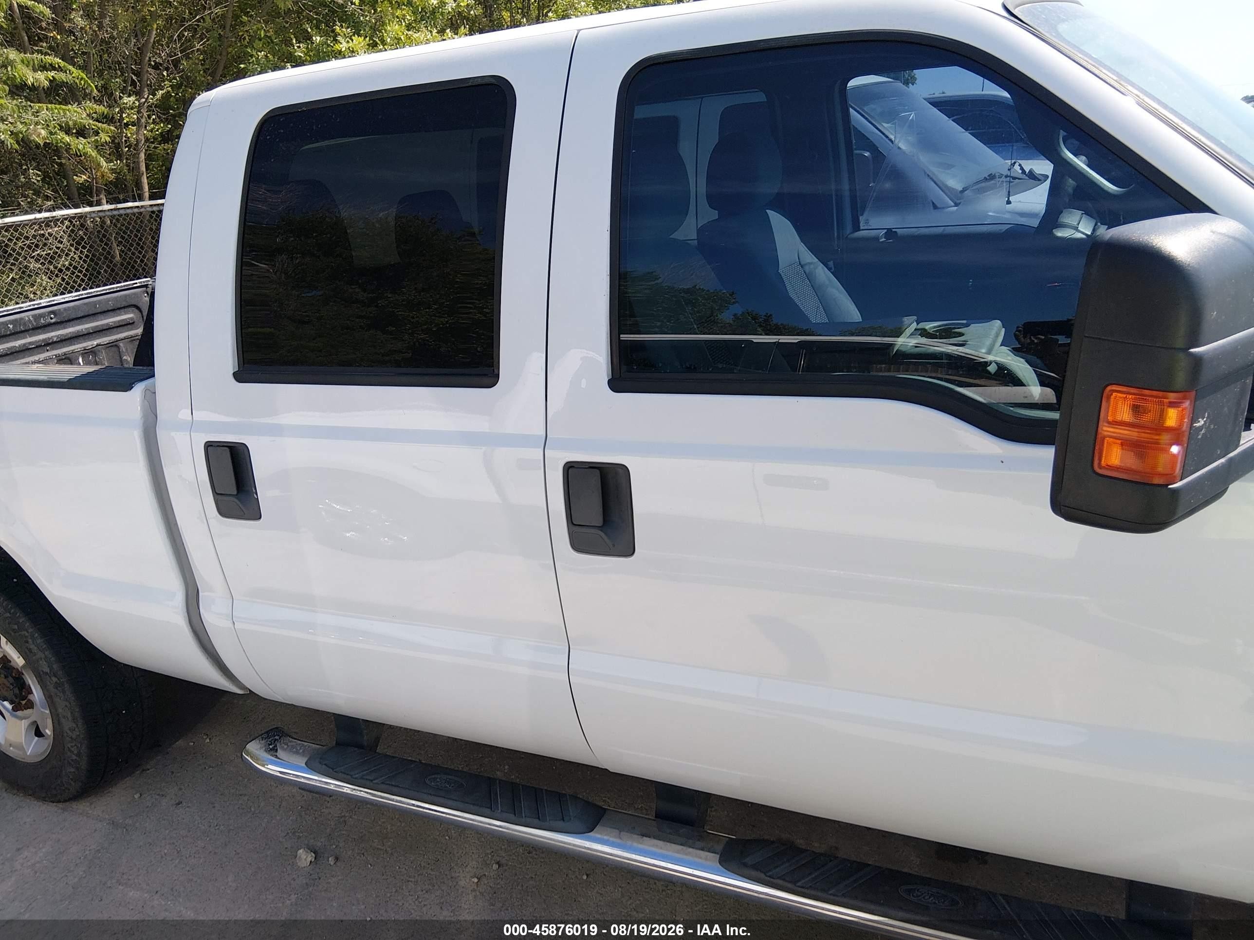 2015 Ford F-250 Xlt Белый vin: 1FT7W2B68FEB21896