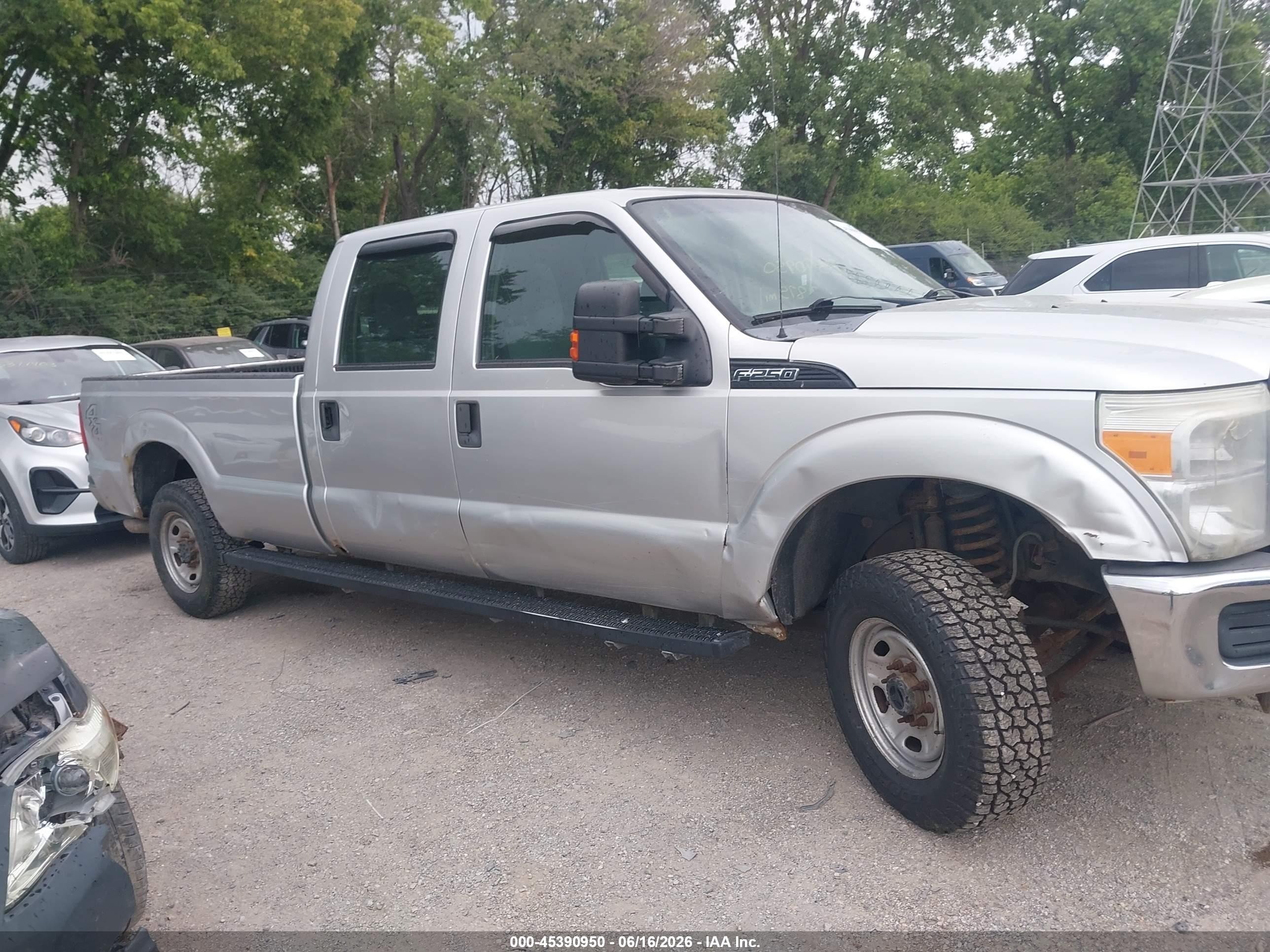 2011 Ford Super Duty F-250 Srw King Ranch/lariat/xl/xlt Silver vin: 1FT7W2B69BEC24092