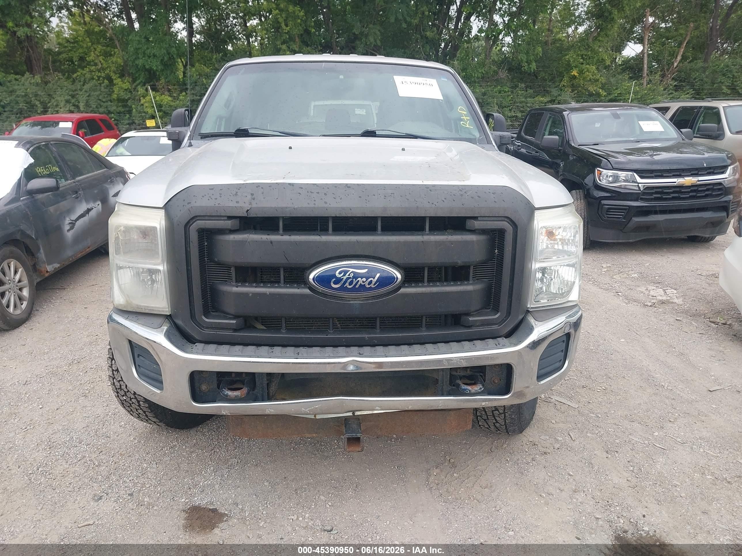 2011 Ford Super Duty F-250 Srw King Ranch/lariat/xl/xlt Silver vin: 1FT7W2B69BEC24092
