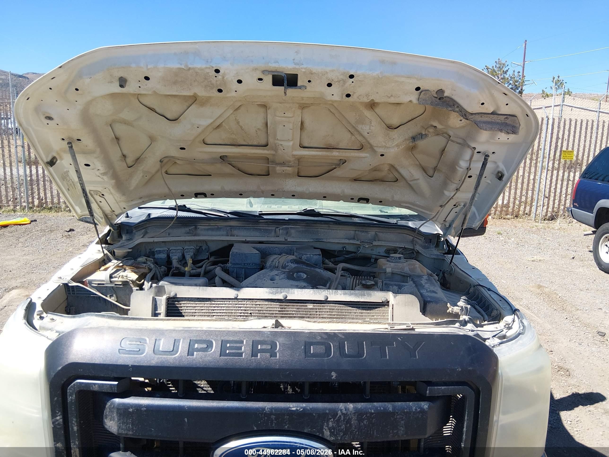 2011 Ford F-250 Xl White vin: 1FT7W2B69BEC69324