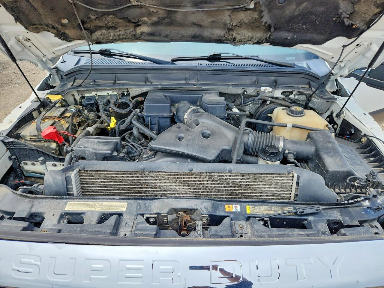 2012 Ford F250 Super Duty White vin: 1FT7W2B69CEB74666