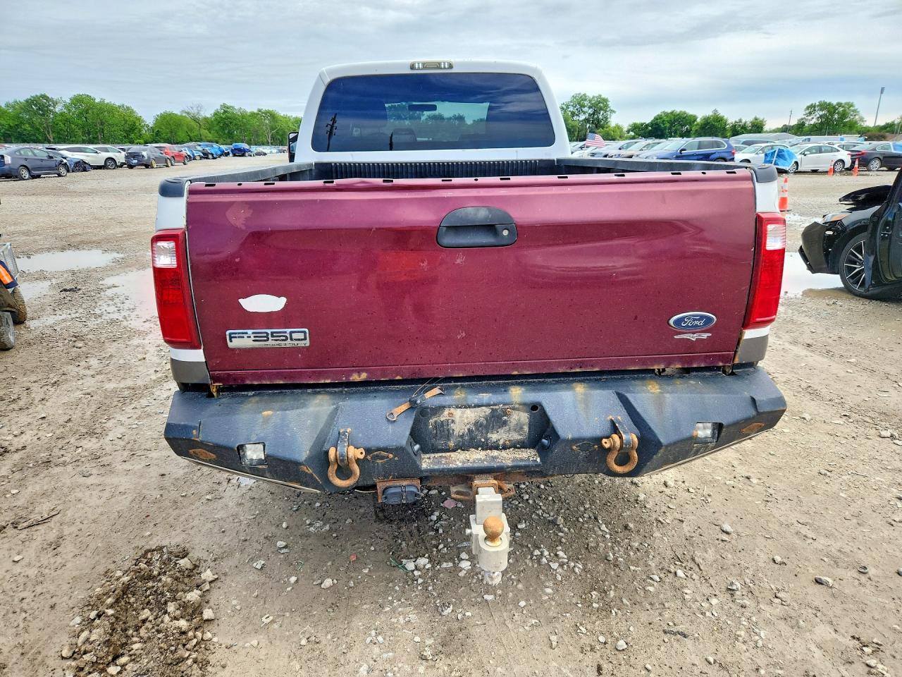 2012 Ford F250 Super Duty White vin: 1FT7W2B69CEB74666