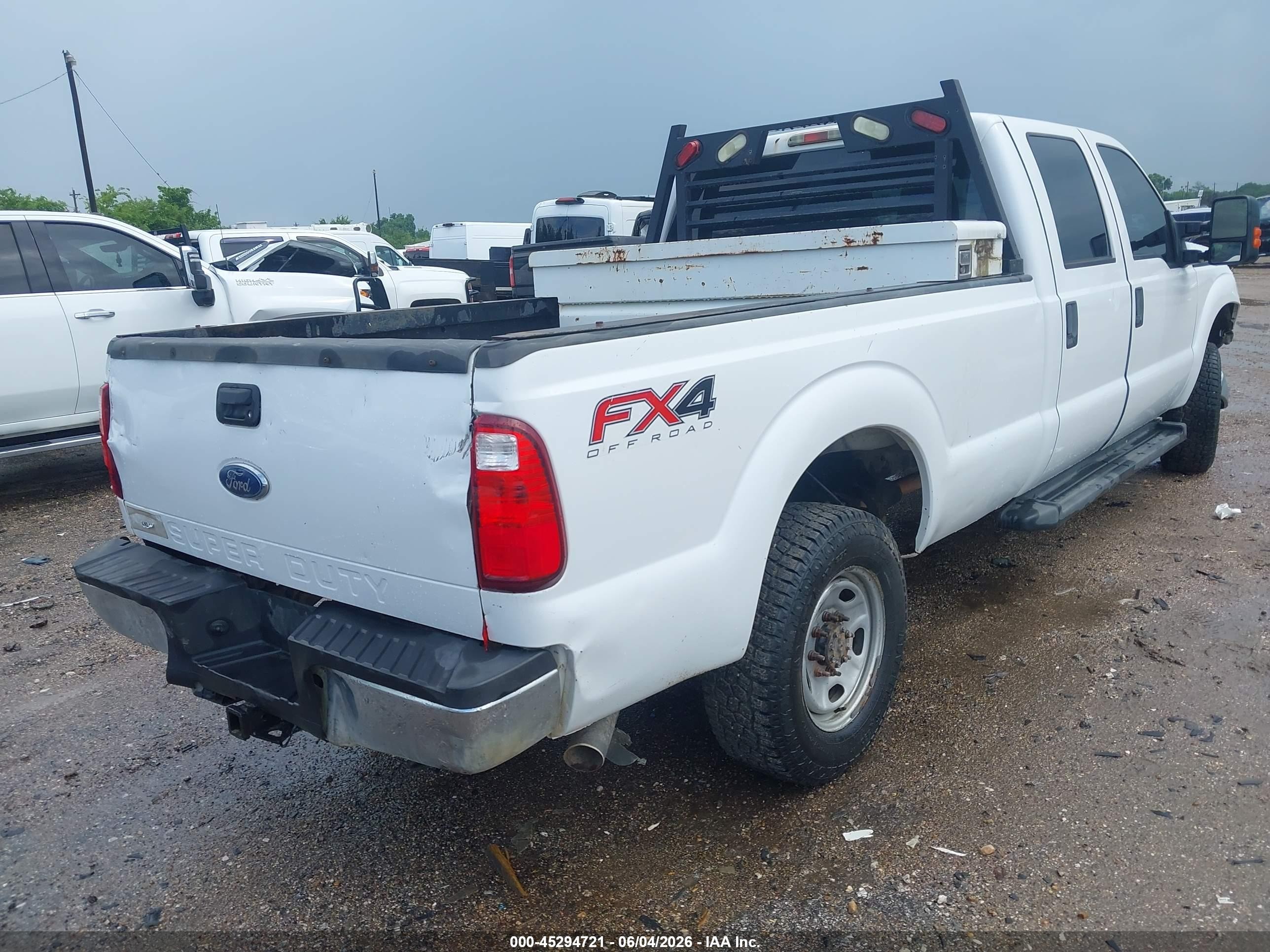 2013 Ford F-250 Xl Белый vin: 1FT7W2B69DEA99016