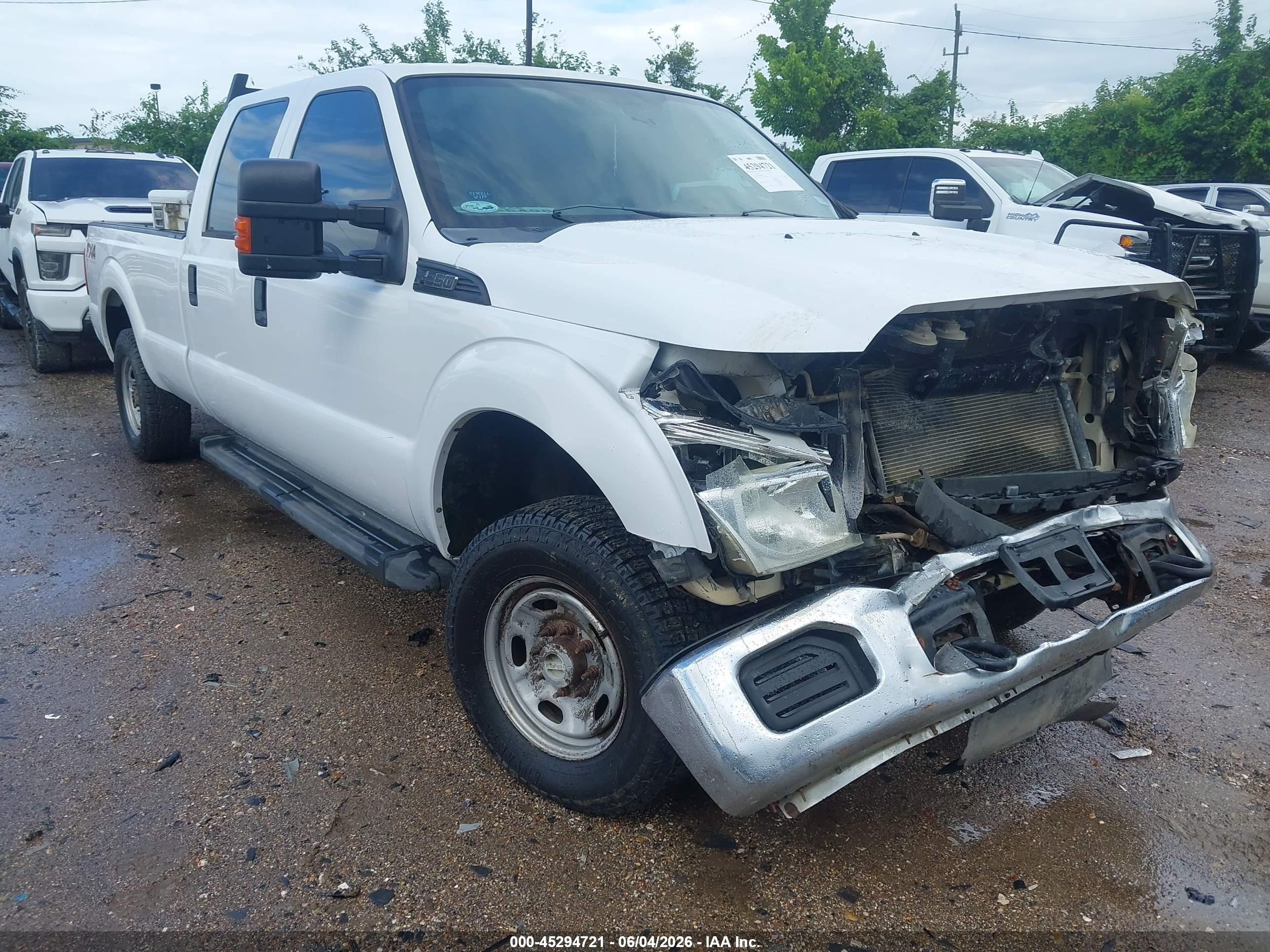 2013 Ford F-250 Xl Белый vin: 1FT7W2B69DEA99016